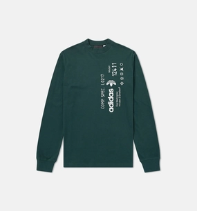 Alexander Wang X adidas Collection AW Long Sleeve Mens Shirt - Green/Green