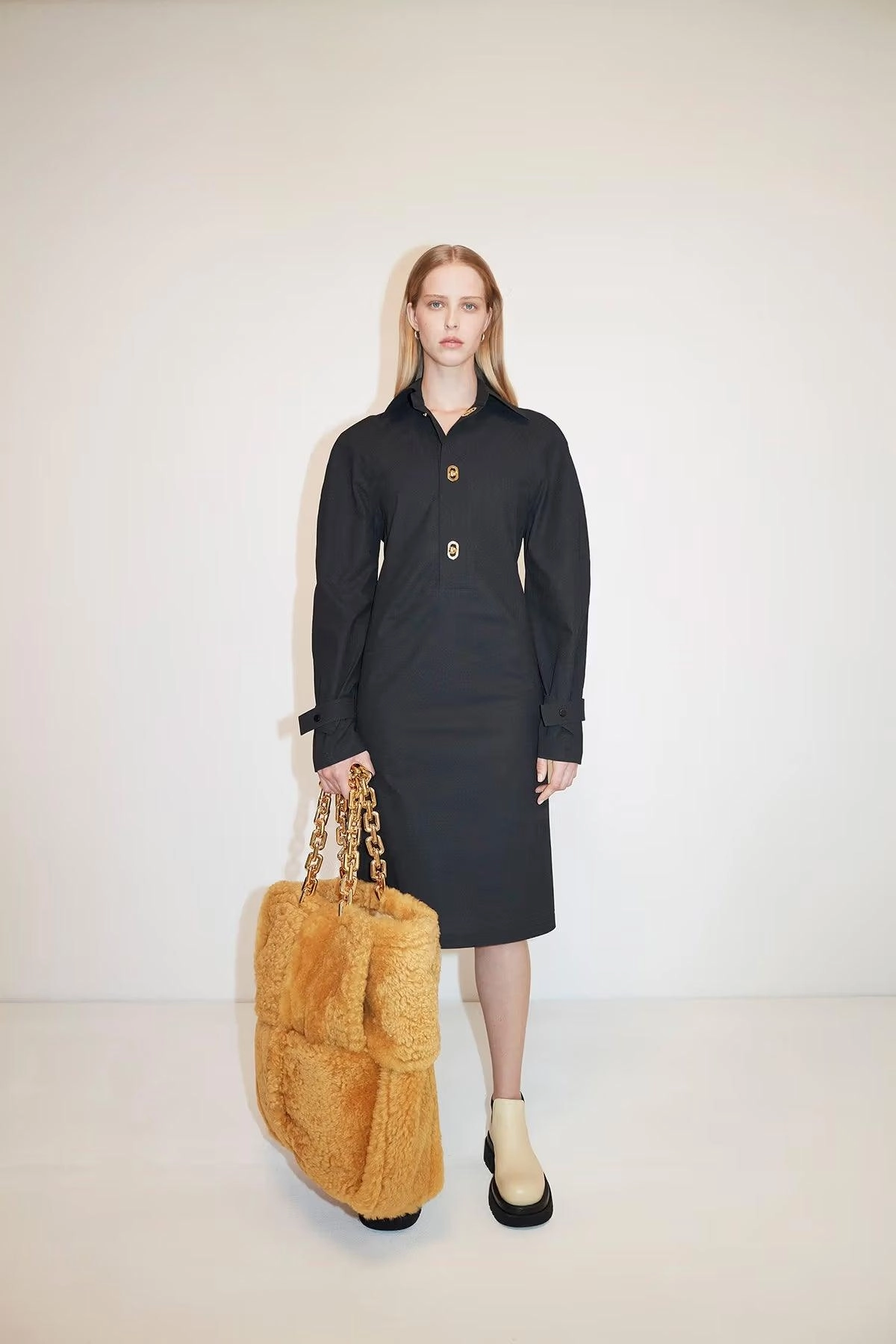 Bottega Veneta Shirt Dress - Women's 42