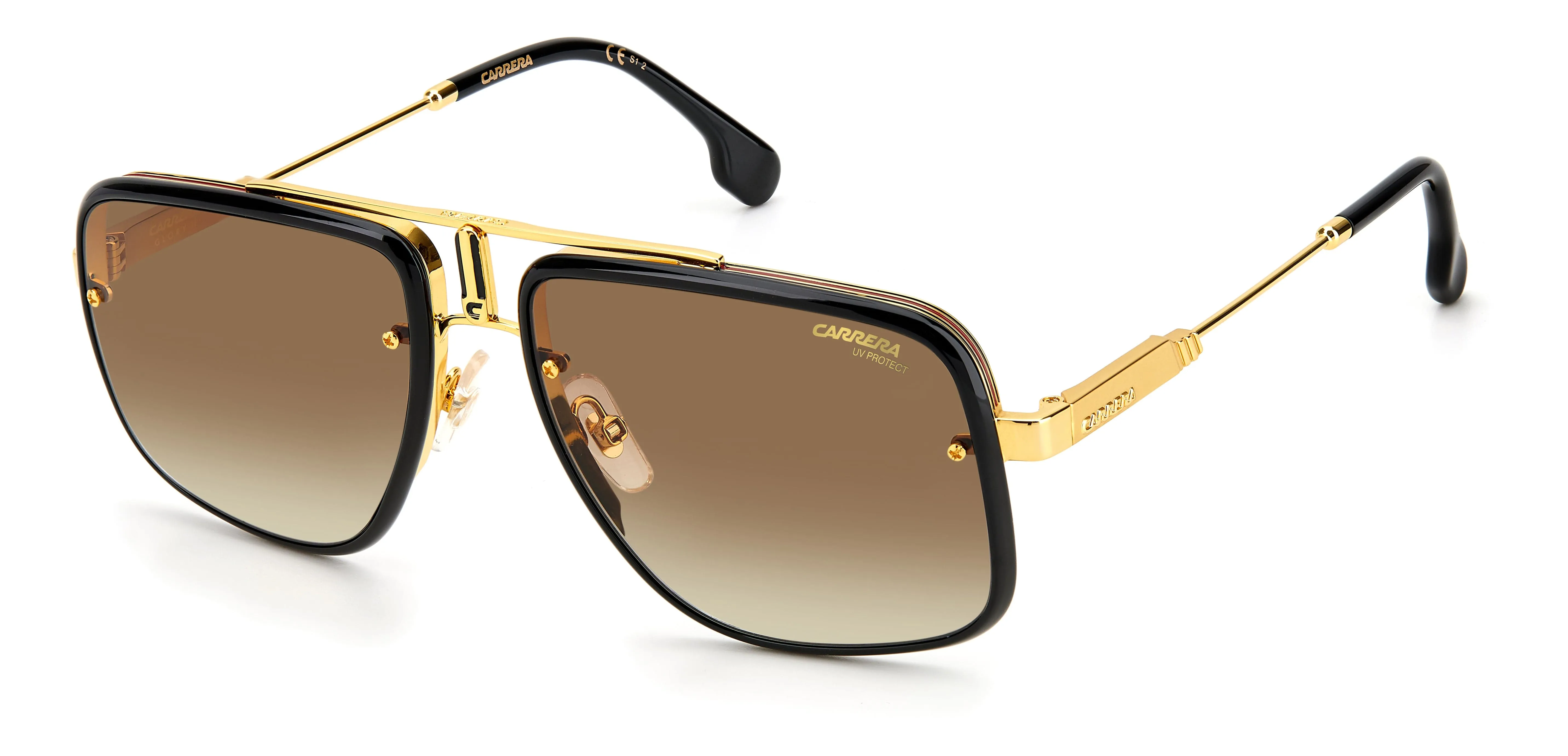 CA Glory II 001 black/gold amber lens