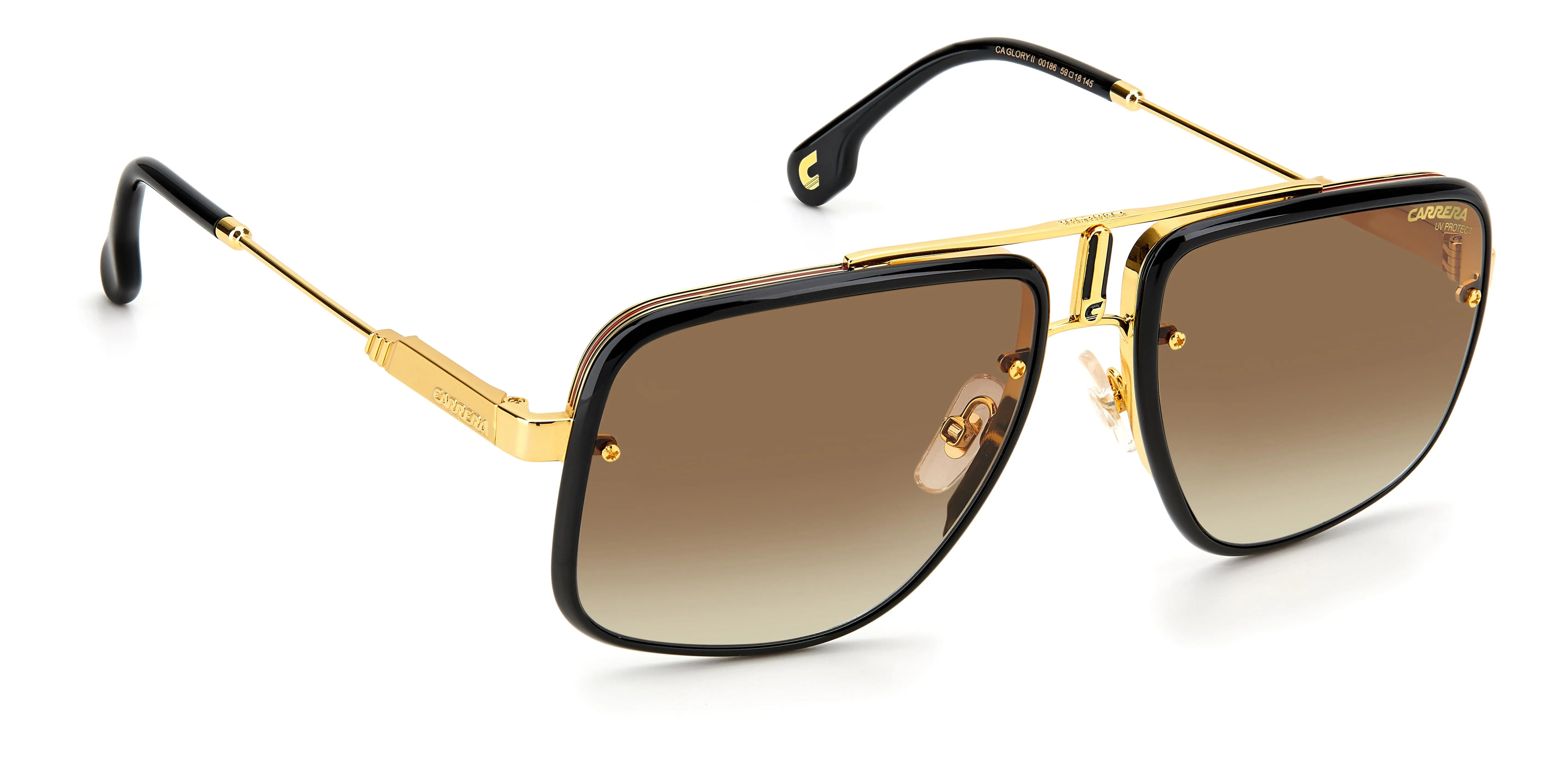 CA Glory II 001 black/gold amber lens
