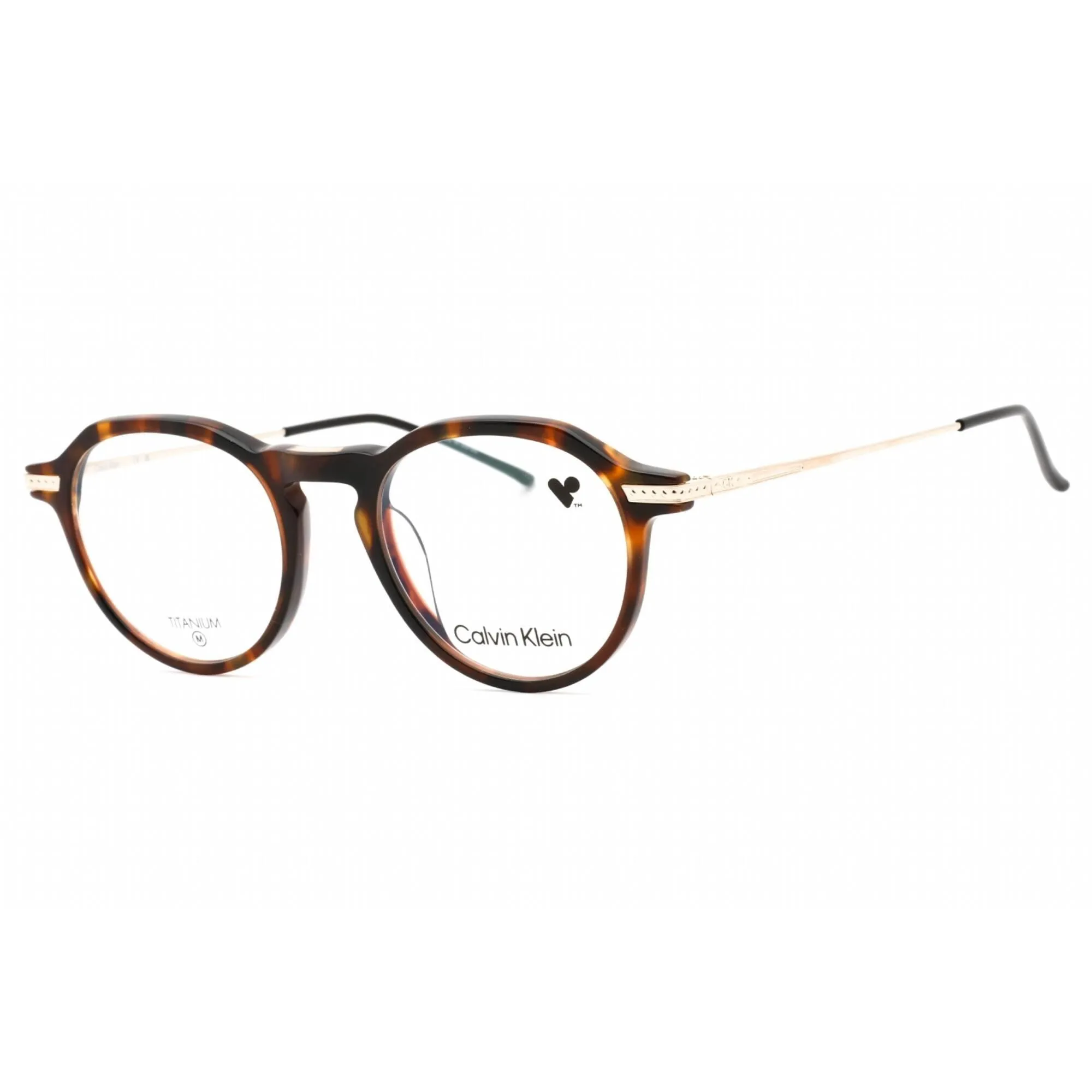 Calvin Klein Men's Eyeglasses - Brown Havana Fixed Nose Pads Frame | CK23532T 220 Calvin Klein Eyeglasses