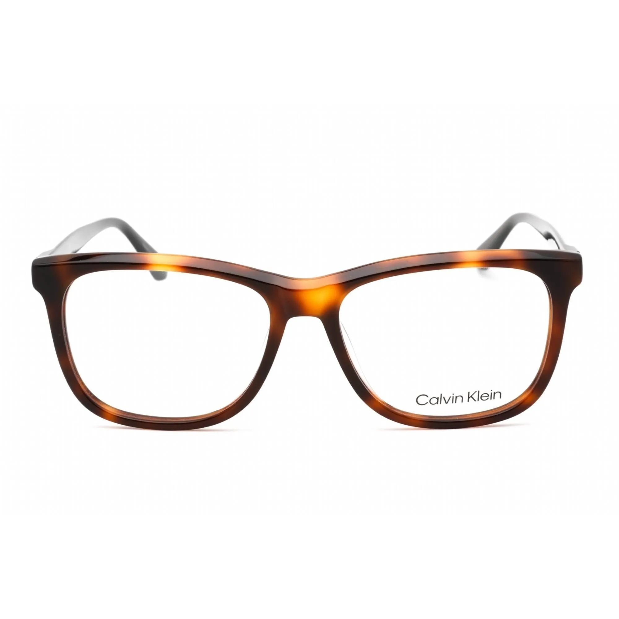 Calvin Klein Unisex Eyeglasses - Full Rim Brown Havana Plastic Frame | CK22507 220 Calvin Klein Eyeglasses