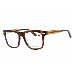 Calvin Klein Women's Eyeglasses - Tortoise Plastic Rectangular Frame | CK22538 240 Calvin Klein Eyeglasses