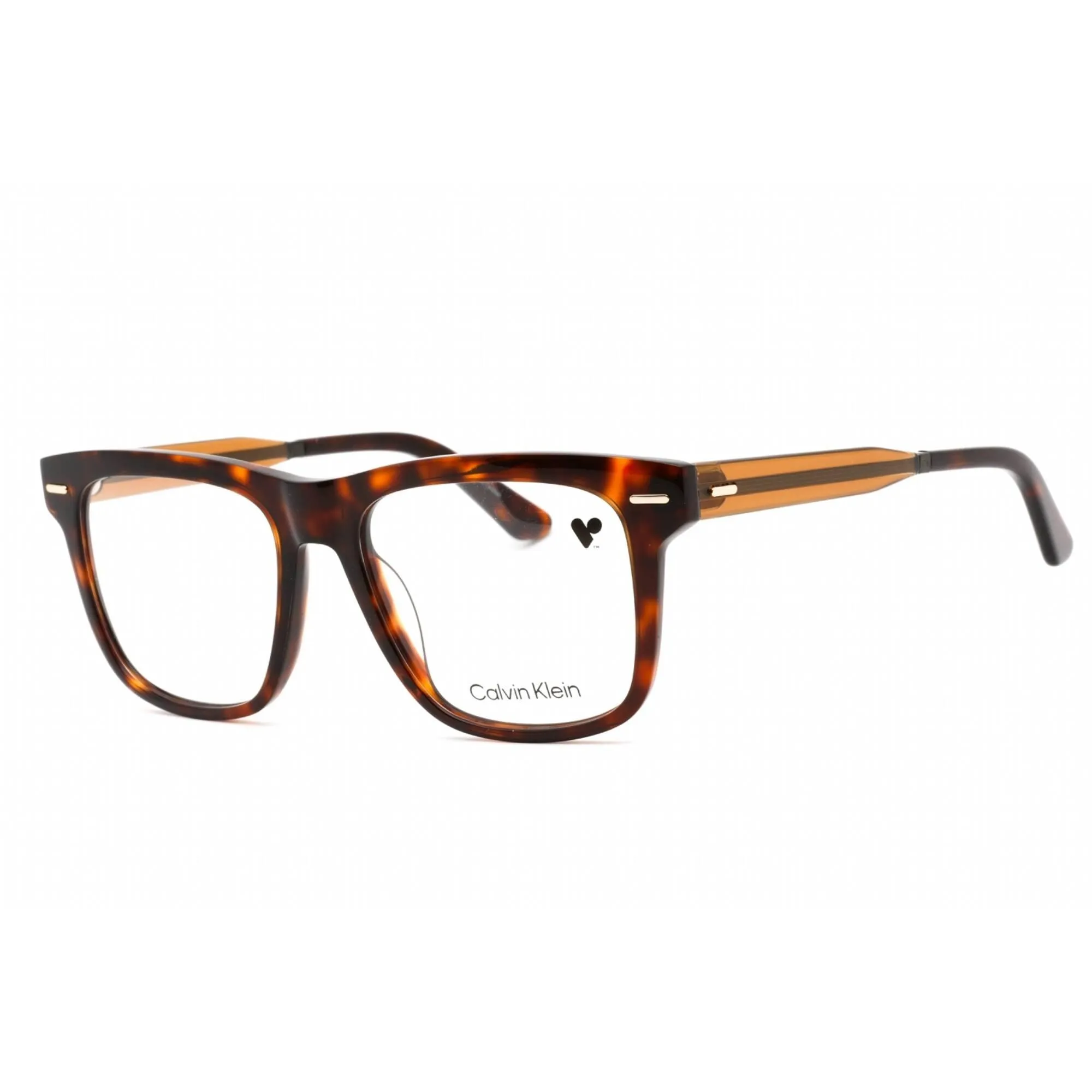 Calvin Klein Women's Eyeglasses - Tortoise Plastic Rectangular Frame | CK22538 240 Calvin Klein Eyeglasses
