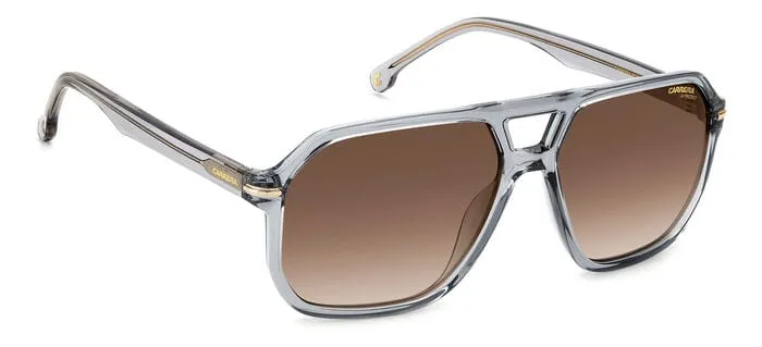 Carrera 302/S KB7 crystal grey/brown gradient lens
