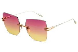Embra DTS155-A-02  brushed rose gold/ peach gradient lens