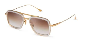 Flight  006 7806-L clear titanium gold/brown gradient