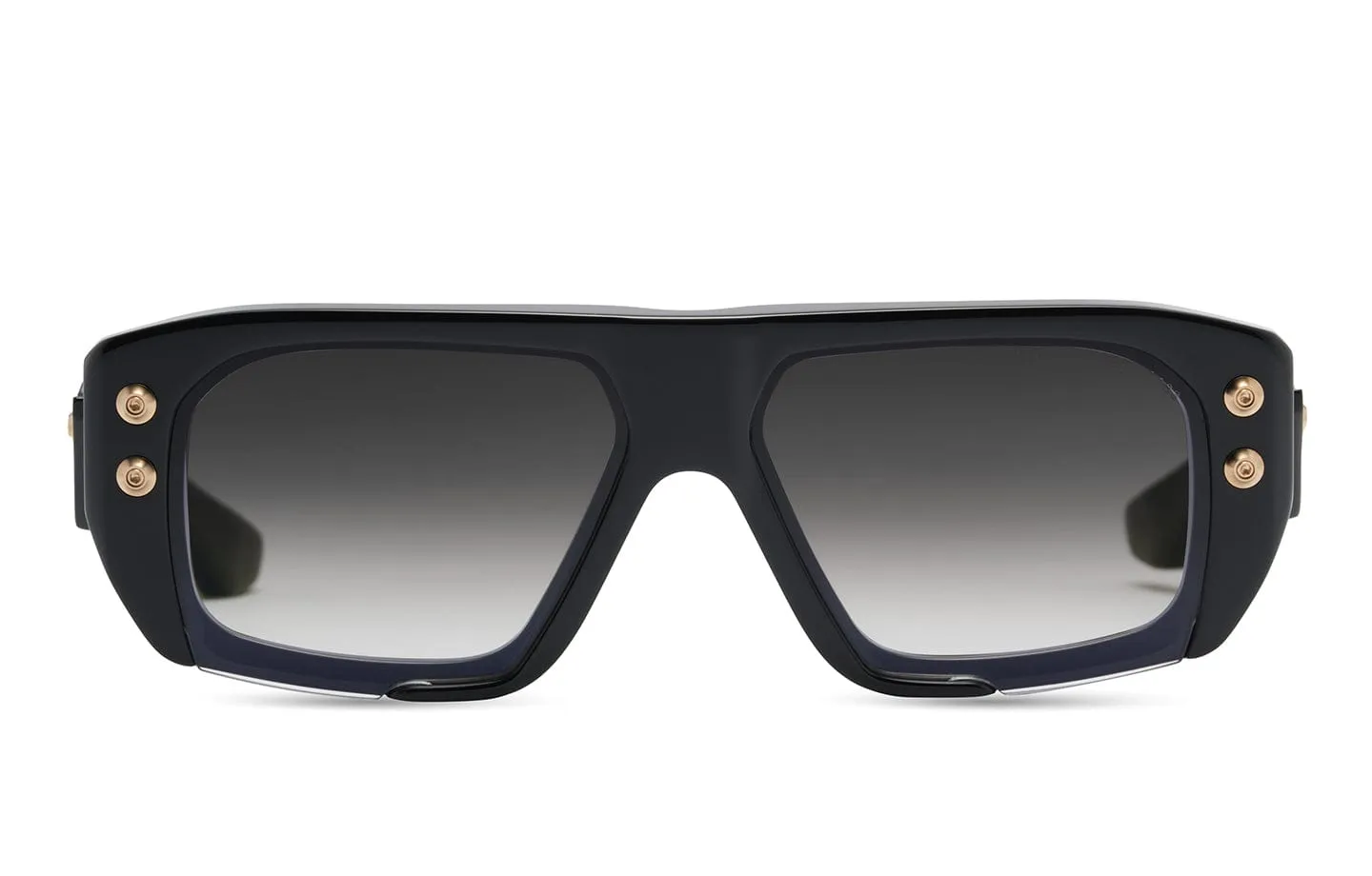 Hypher - 1183 DTS466-A-01 black white gold/ grey gradient lens