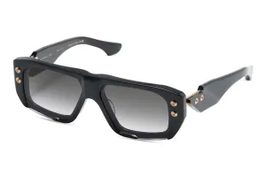 Hypher - 1183 DTS466-A-01 black white gold/ grey gradient lens