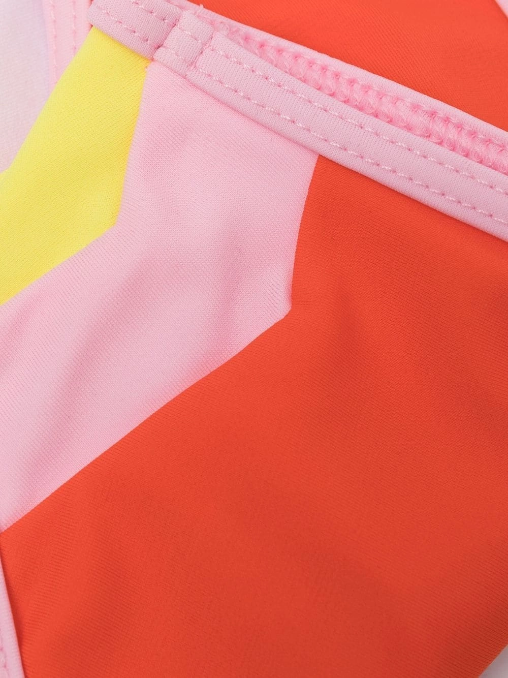 Marc Jacobs Kids Girls 2-Piece Orange Bikini Swimming Suit - 6Y