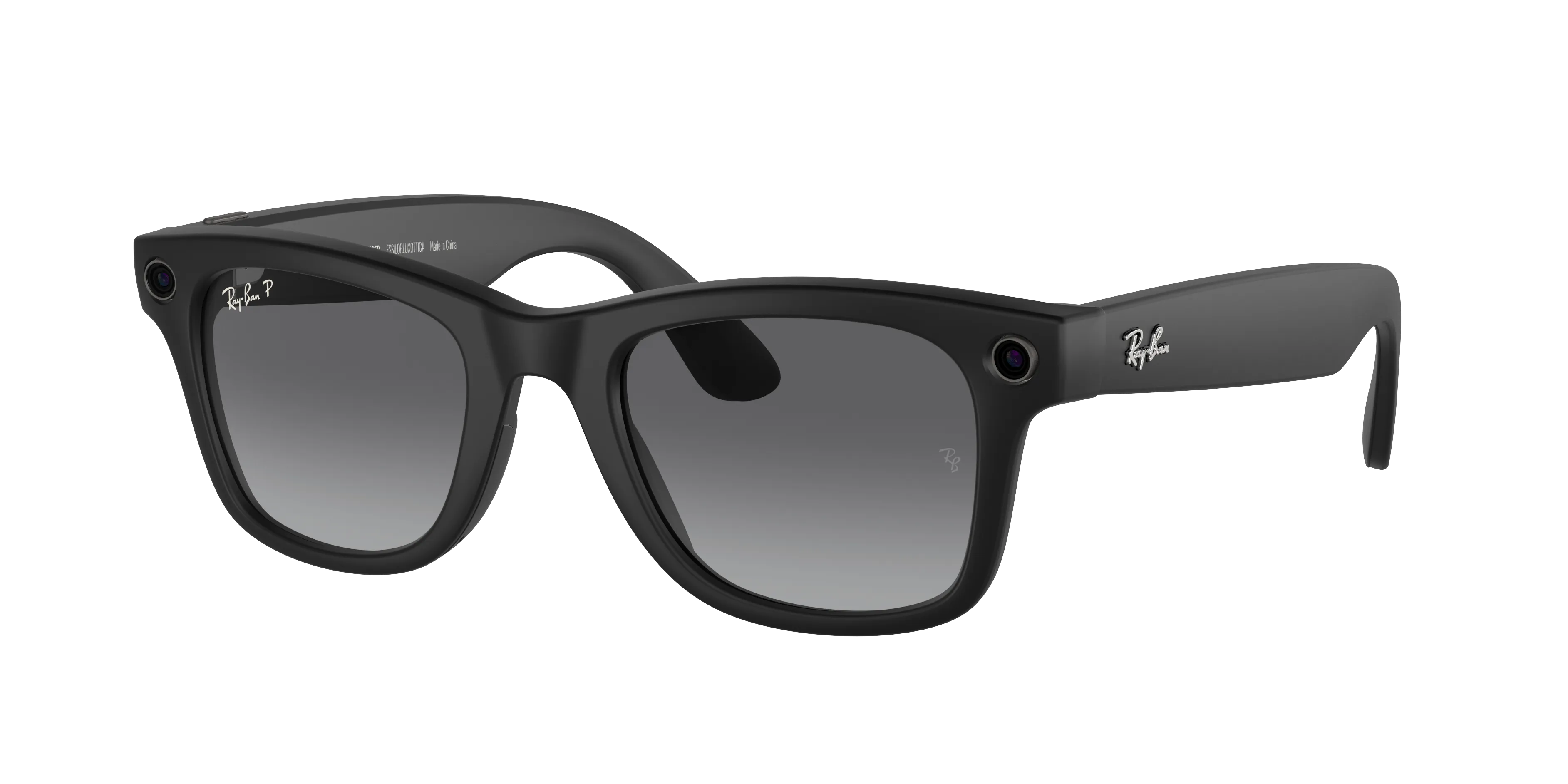 Meta 0RW4006 Wayfarer (50) 601ST3 matte black/gradient graphite polarised lens