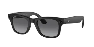 Meta 0RW4006 Wayfarer (50) 601ST3 matte black/gradient graphite polarised lens