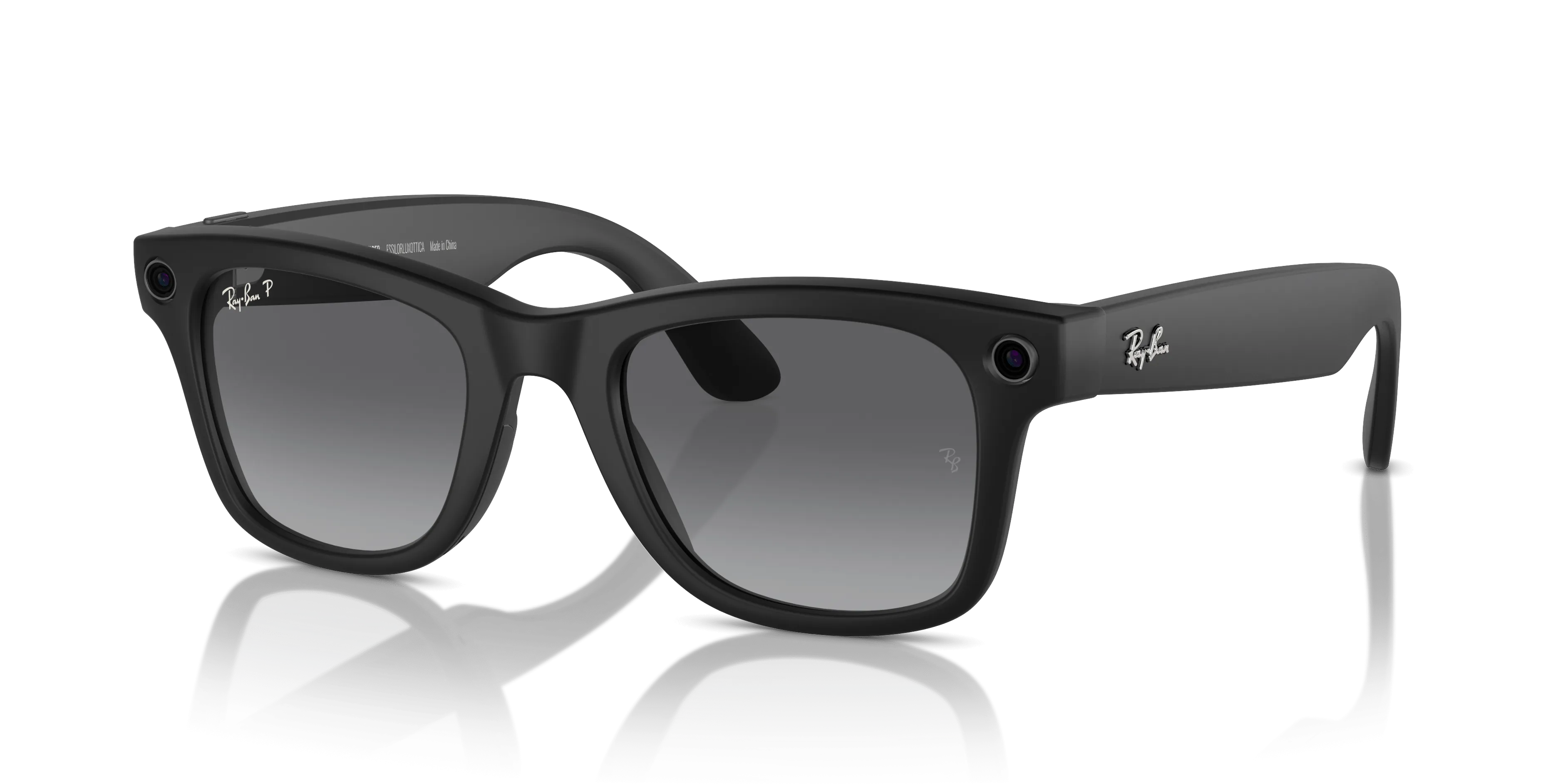 Meta 0RW4006 Wayfarer (50) 601ST3 matte black/gradient graphite polarised lens