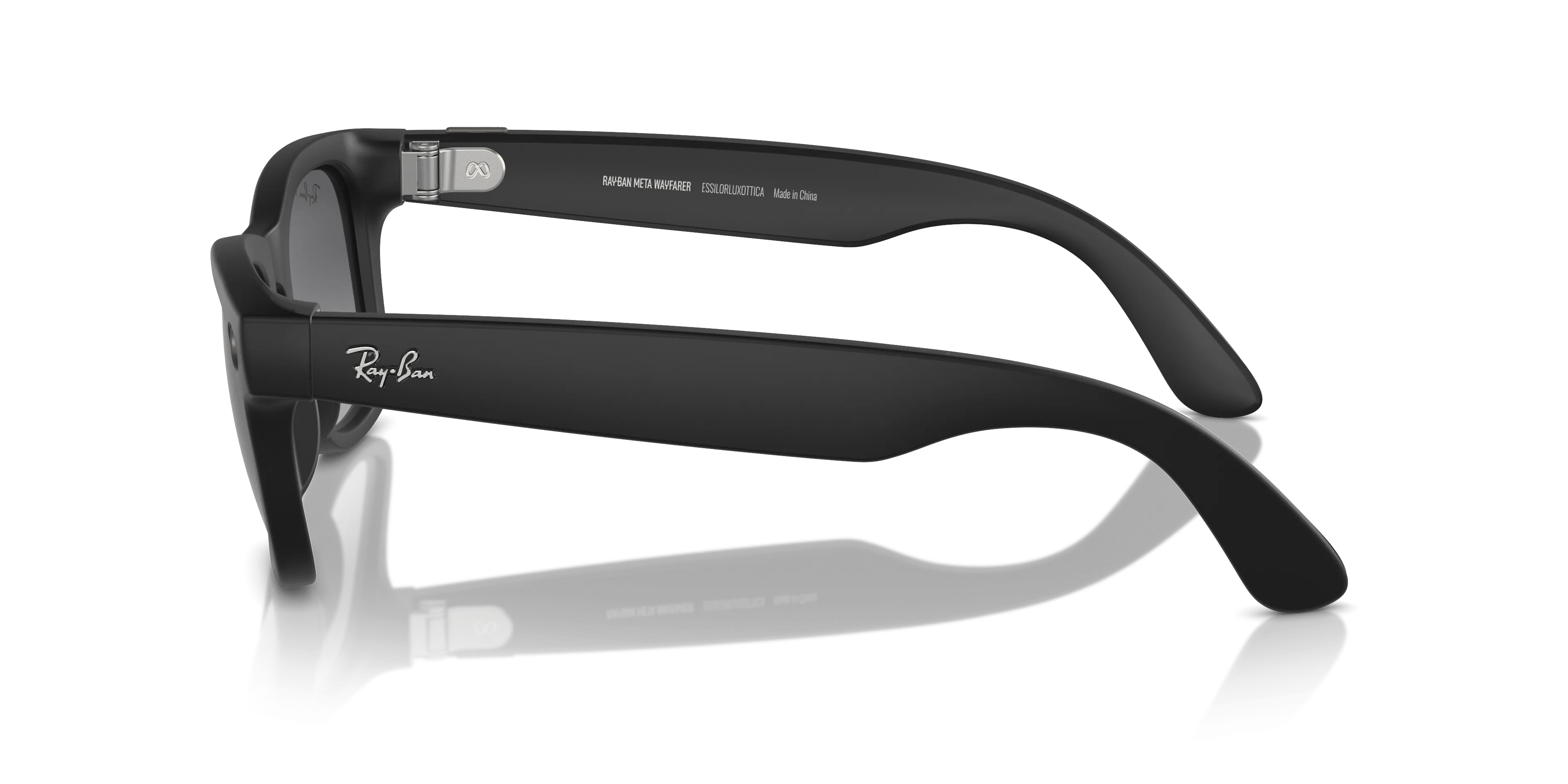 Meta 0RW4006 Wayfarer (50) 601ST3 matte black/gradient graphite polarised lens