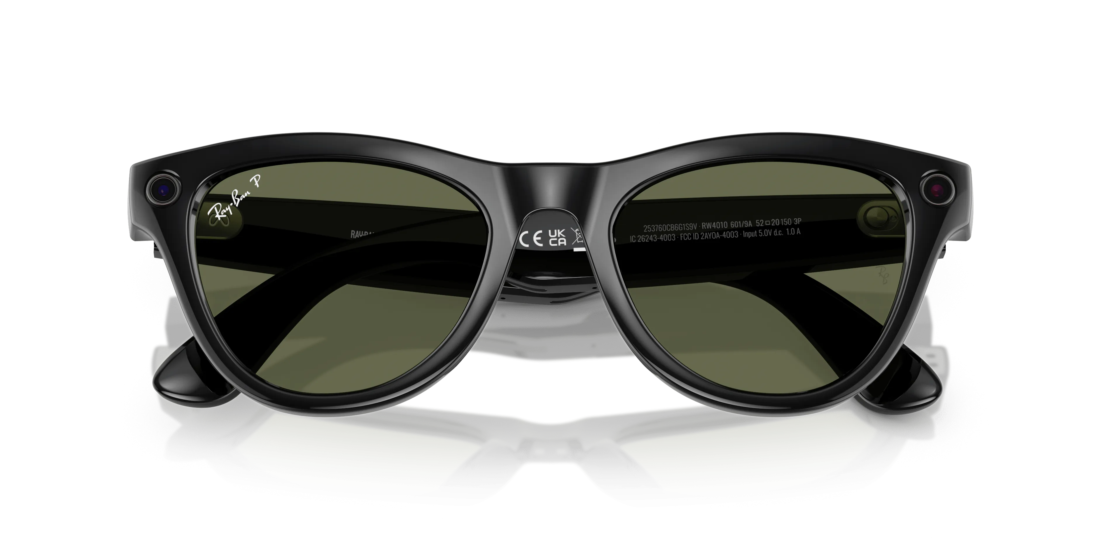 Meta 0RW4010 601/9A (52) skyler black/polarised G15 lens