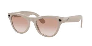 Meta 0RW4010 670013 (52) Skyler chalky grey/cinnamon pink graduated lens