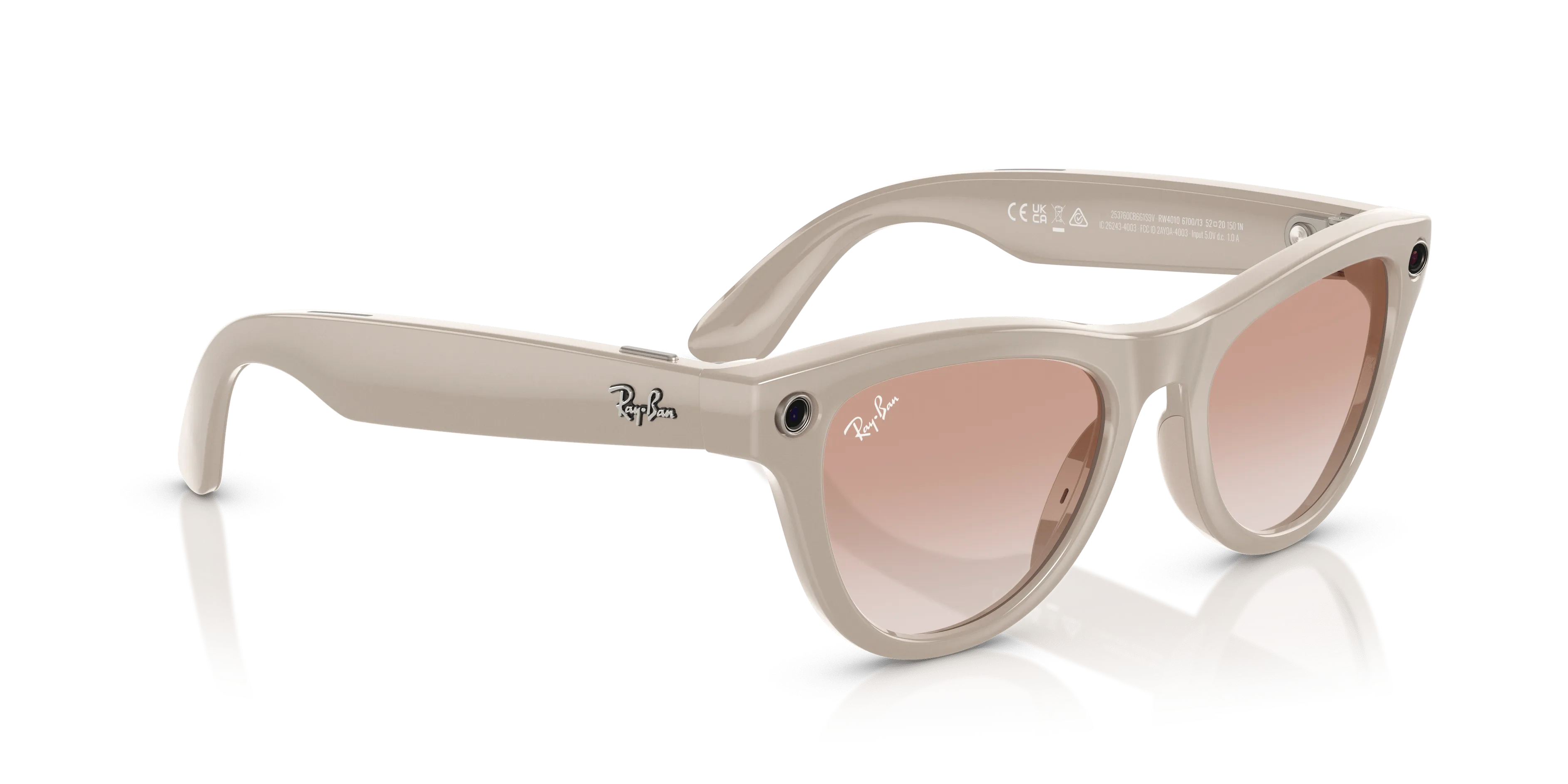 Meta 0RW4010 670013 (52) Skyler chalky grey/cinnamon pink graduated lens