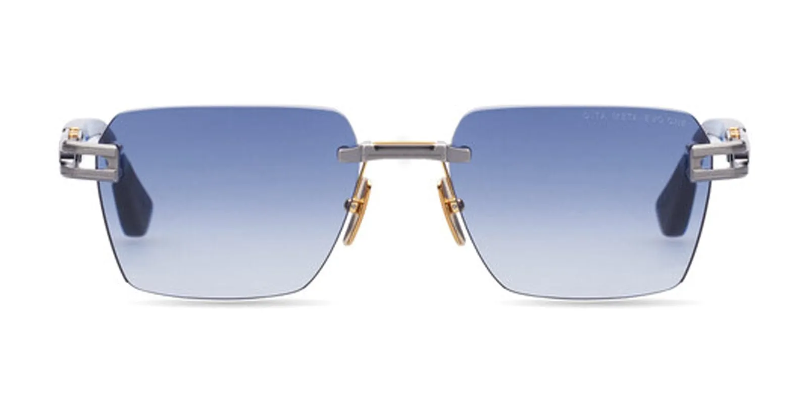 Meta  Evo One  DTS147-A-02 Antique Silver Blue Swell/Blue Gradient Lens