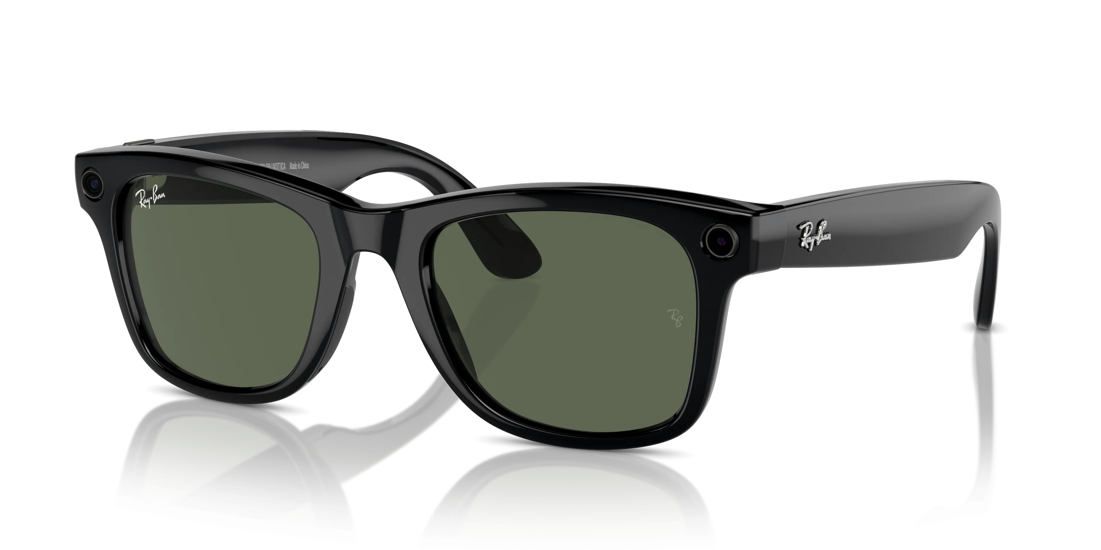 META RW4006 601SM1 Wayfarer (50)  black/Camera/transition G15 lens