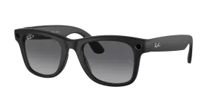 Meta RW4008 601ST3 Wayfarer xxl matte black/Camera /polarized lens