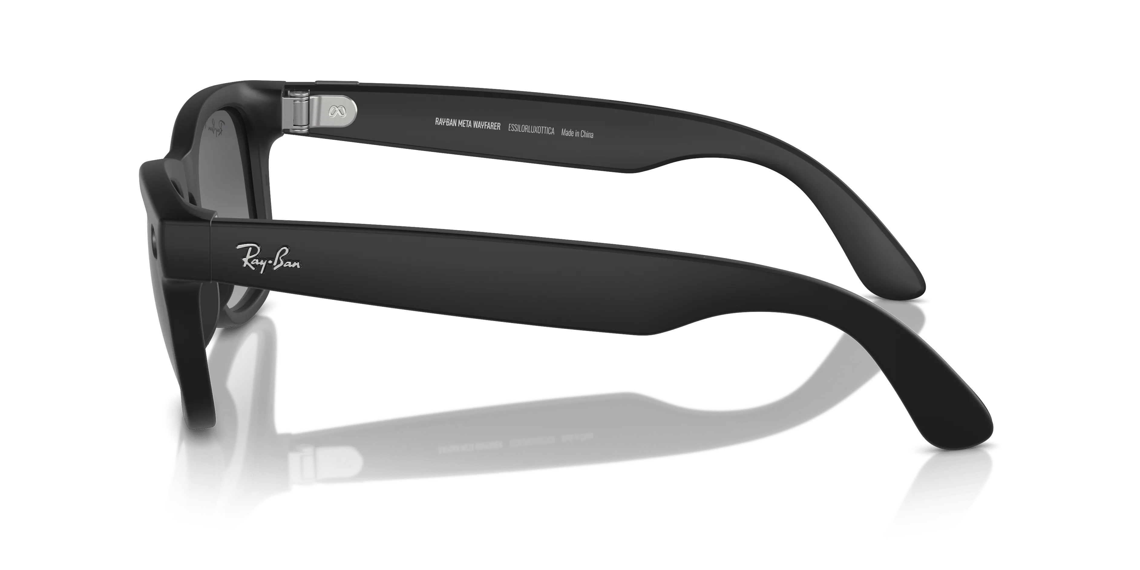 Meta RW4008 601ST3 Wayfarer xxl matte black/Camera /polarized lens