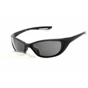 Nike Men's Sunglasses - Full Rim Matte Black Oval Shape Frame | NIKE ZONE DZ7356 010 Nike Sunglasses