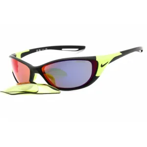 Nike Men's Sunglasses - Matte Black Wraparound Shape Frame | NIKE ZONE E DZ7357 011 Nike Sunglasses