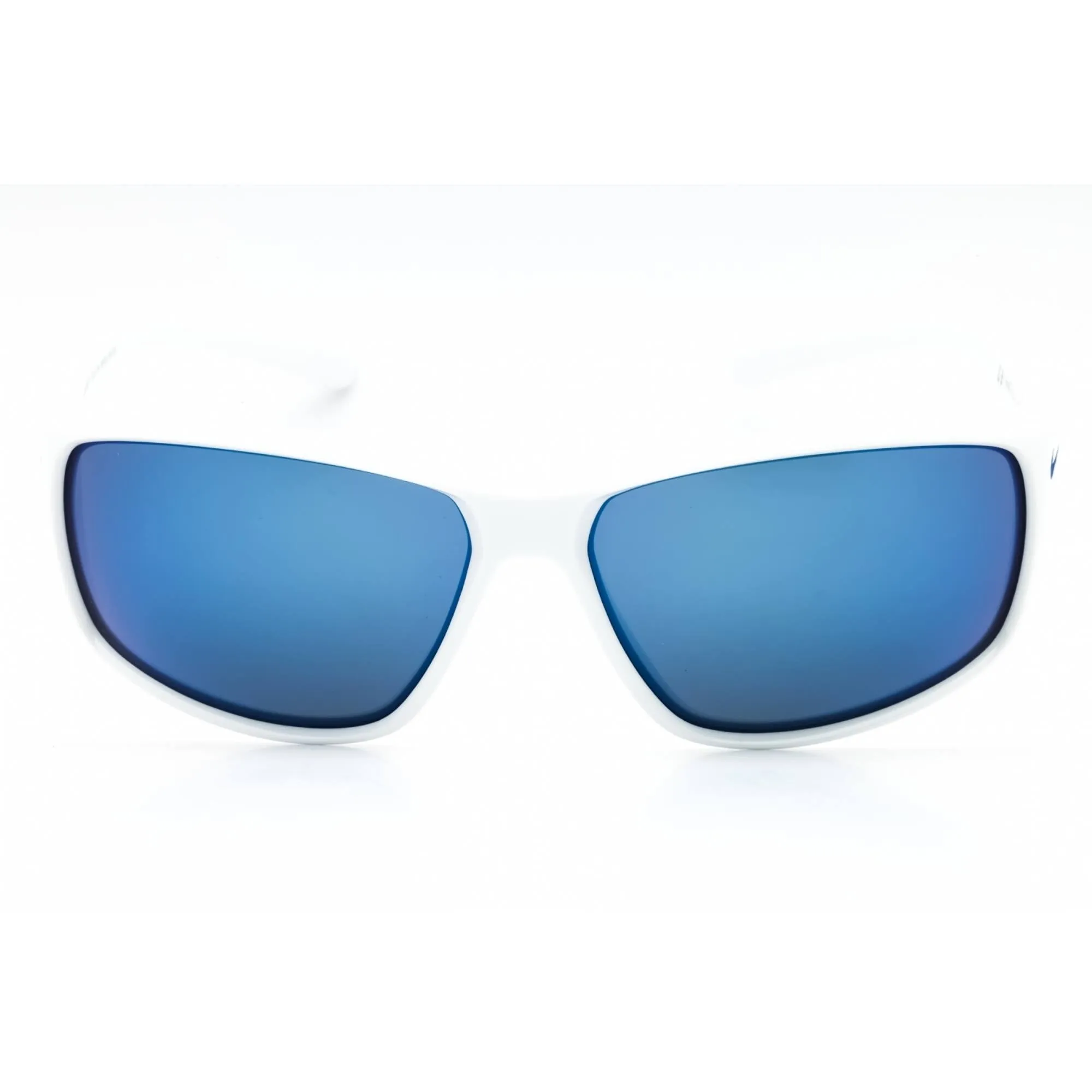 Nike Men's Sunglasses - White/Grey Full Rim Rectangular | ADRENALINE MI EV1134 144 Nike Sunglasses