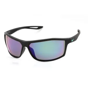 Nike Unisex Sunglasses - Intersect M Full Rim Matte Black Plastic Frame | EV1060 033 Nike Sunglasses