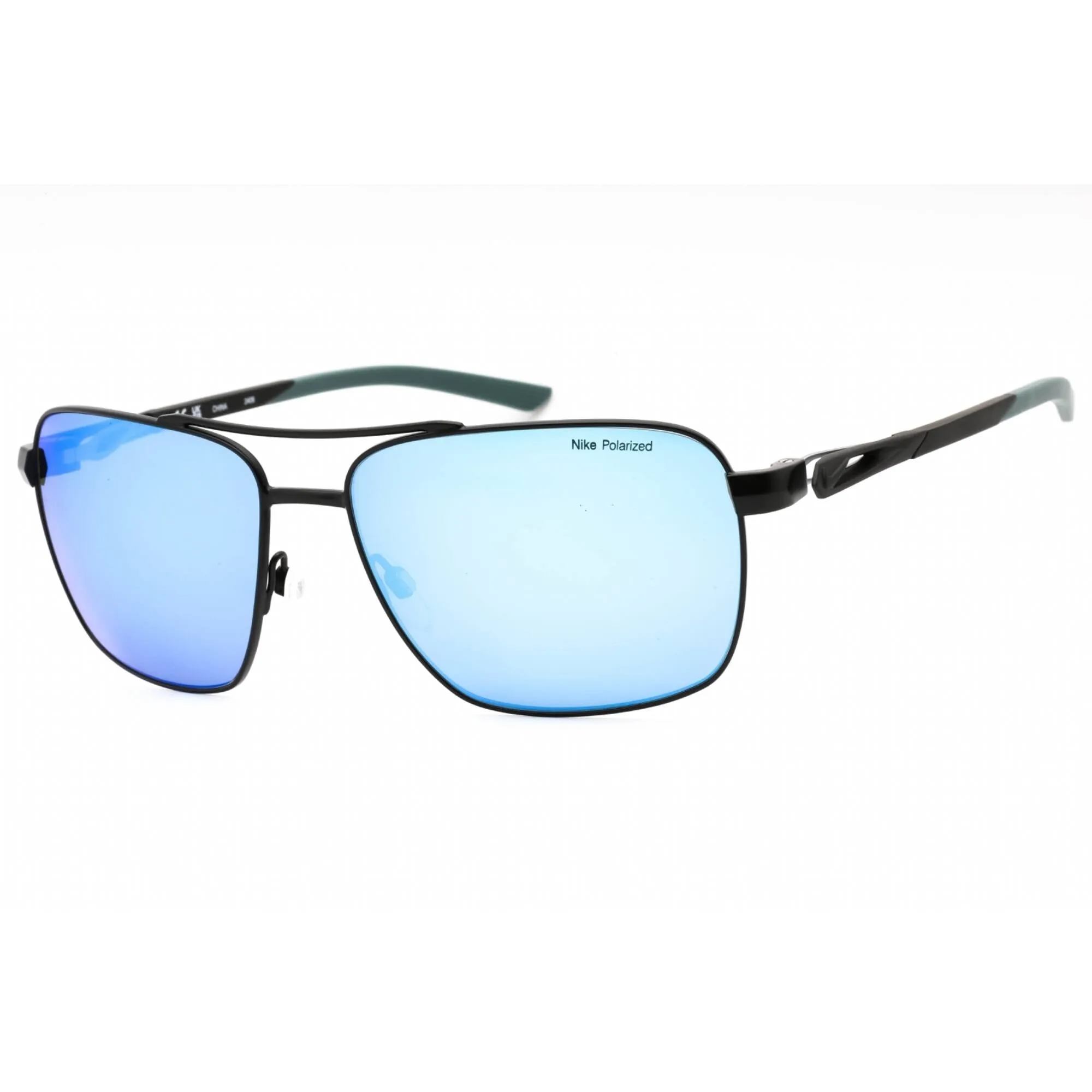 Nike Unisex Sunglasses - Matte Black Navigator Frame | NIKE CLUB PREMIER P DQ0920 011 Nike Sunglasses