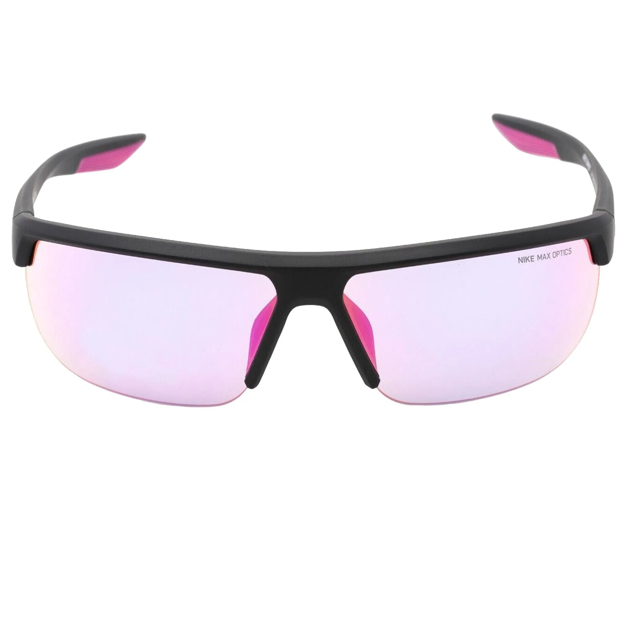 Nike Unisex Sunglasses - Matte Gridiron/Pink Blast | (NIKE TEMPEST S M CW8668 016) Nike Sunglasses