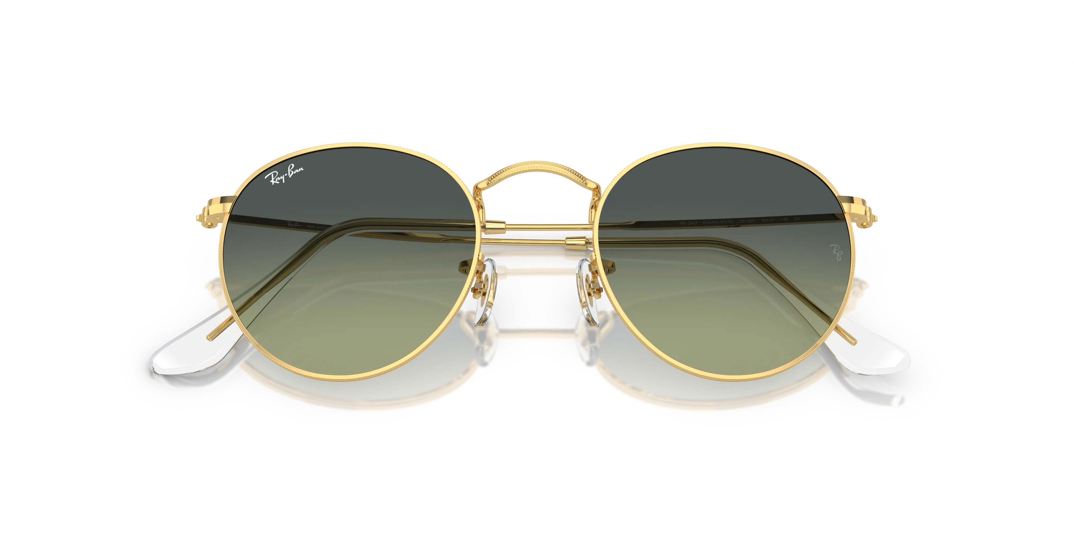 Ray-Ban Round Metal RB3447 001/BH