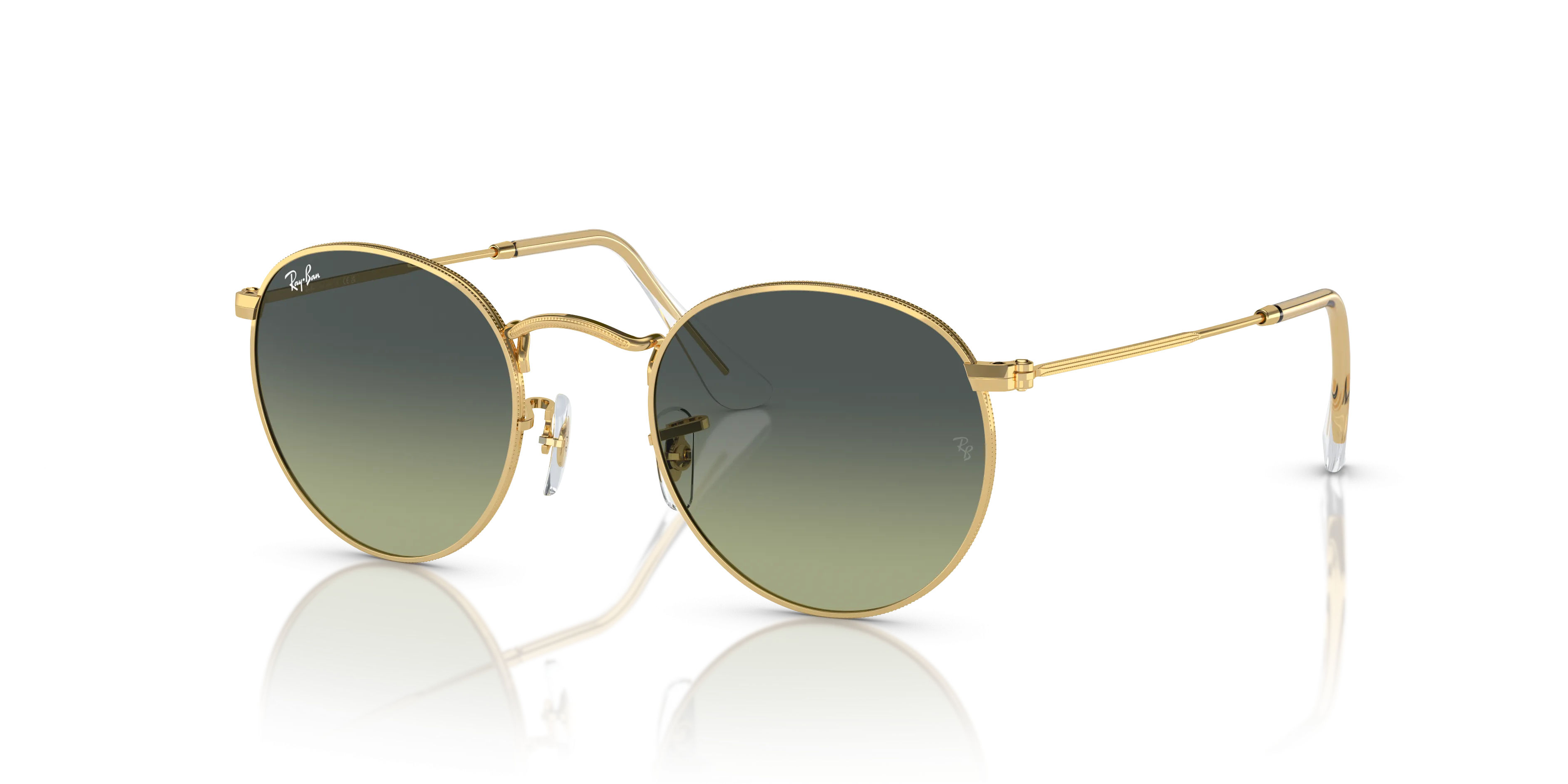 Ray-Ban Round Metal RB3447 001/BH