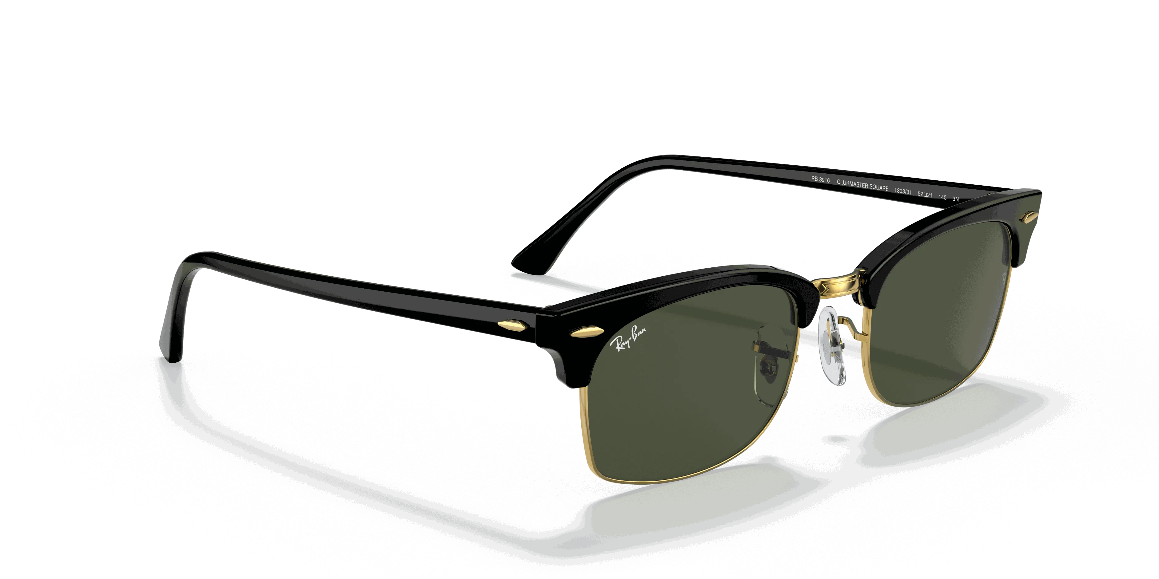 RayBan CLUBMASTER SQUARE LEGEND GOLD