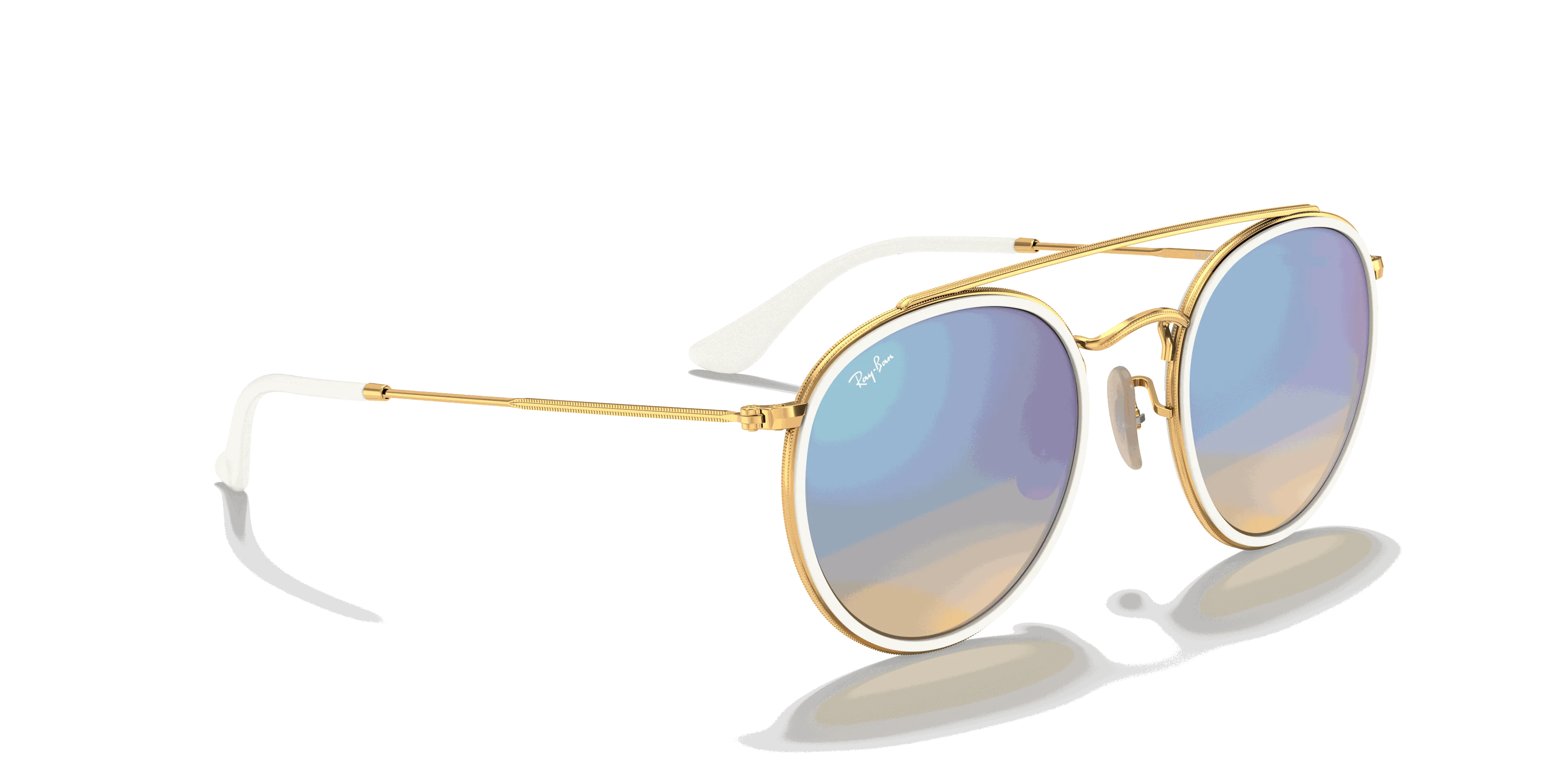 RayBan ROUND DOUBLE BRIDGE