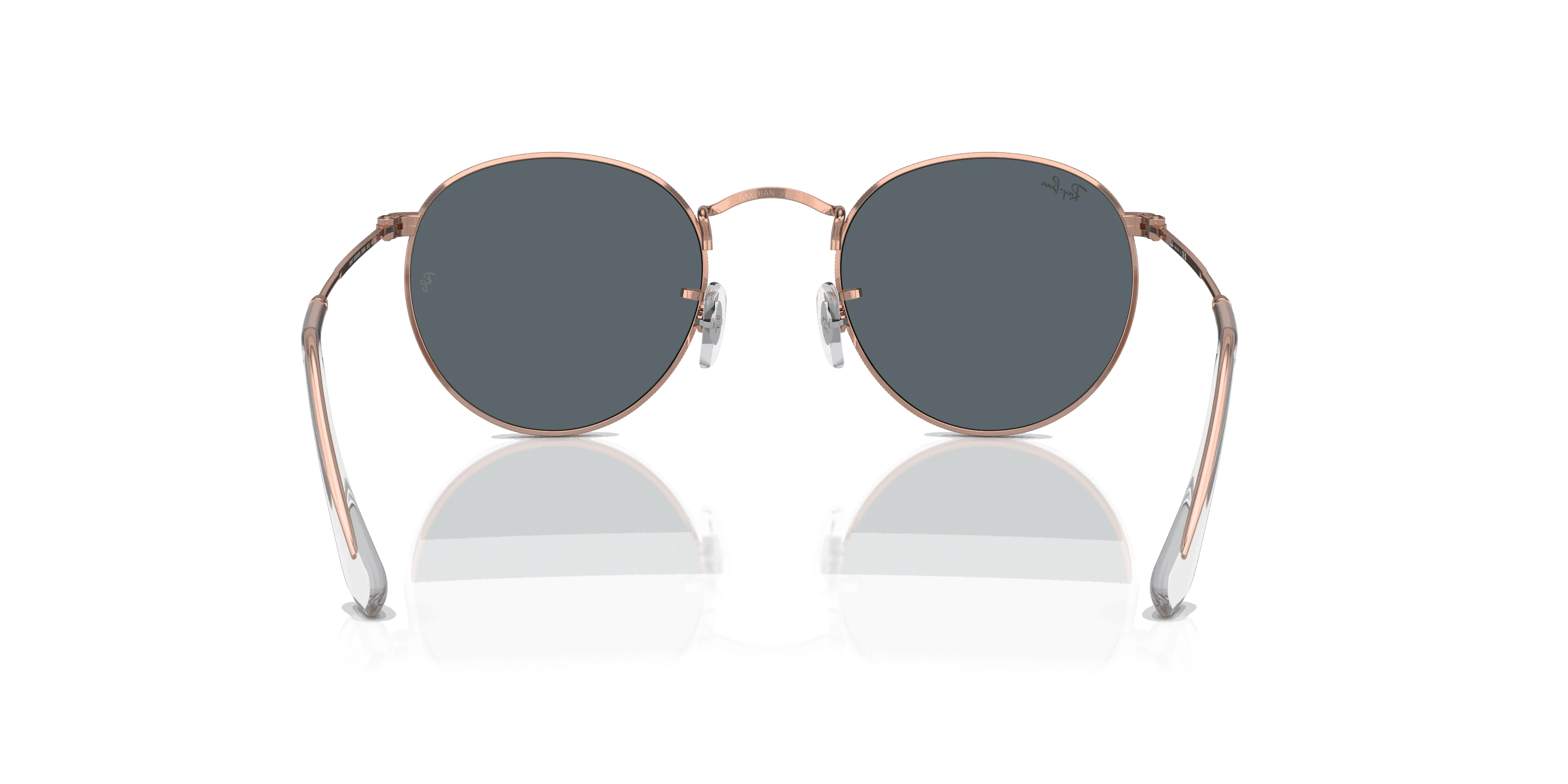 RayBan ROUND METAL ROSE GOLD