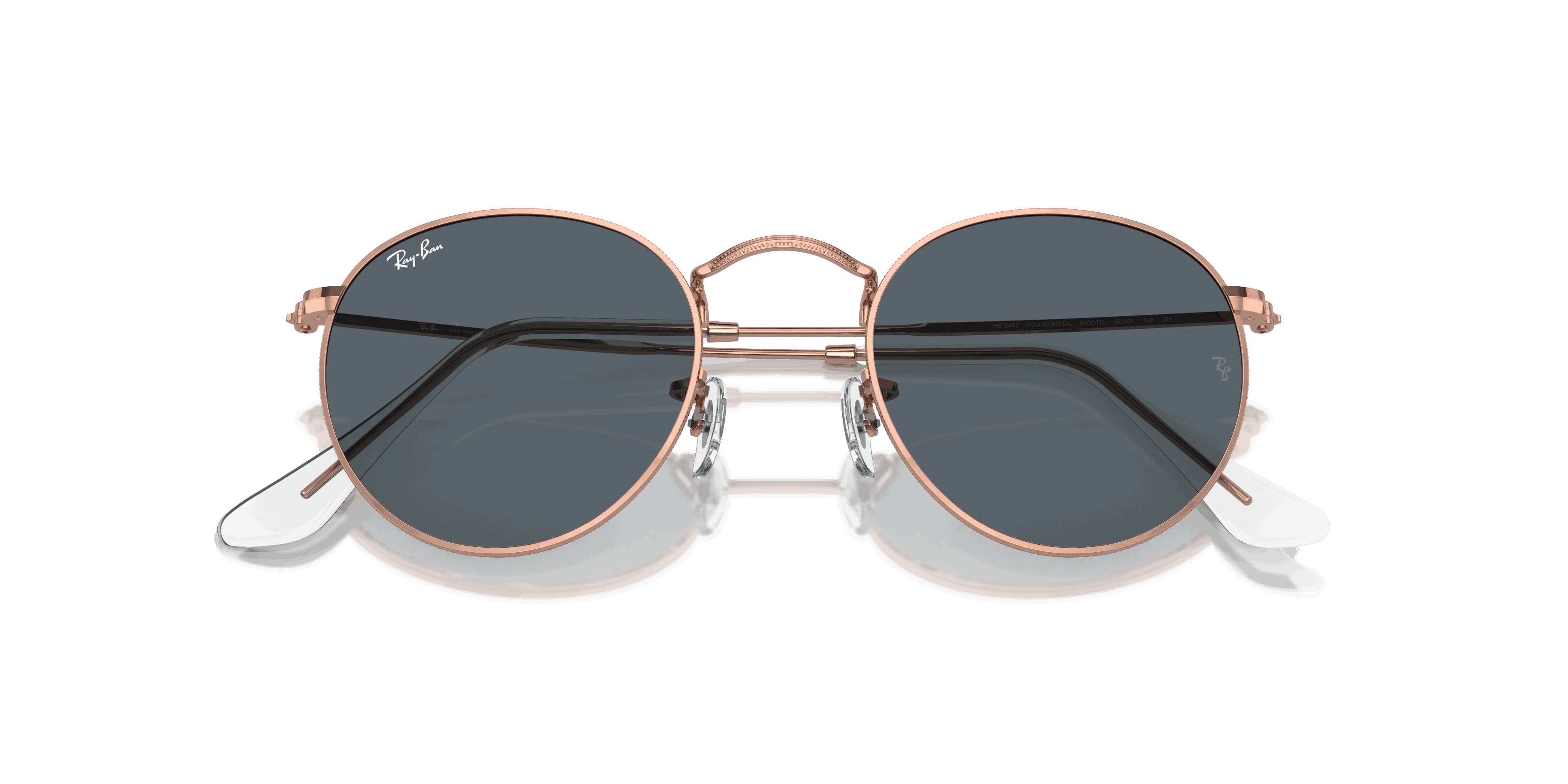 RayBan ROUND METAL ROSE GOLD