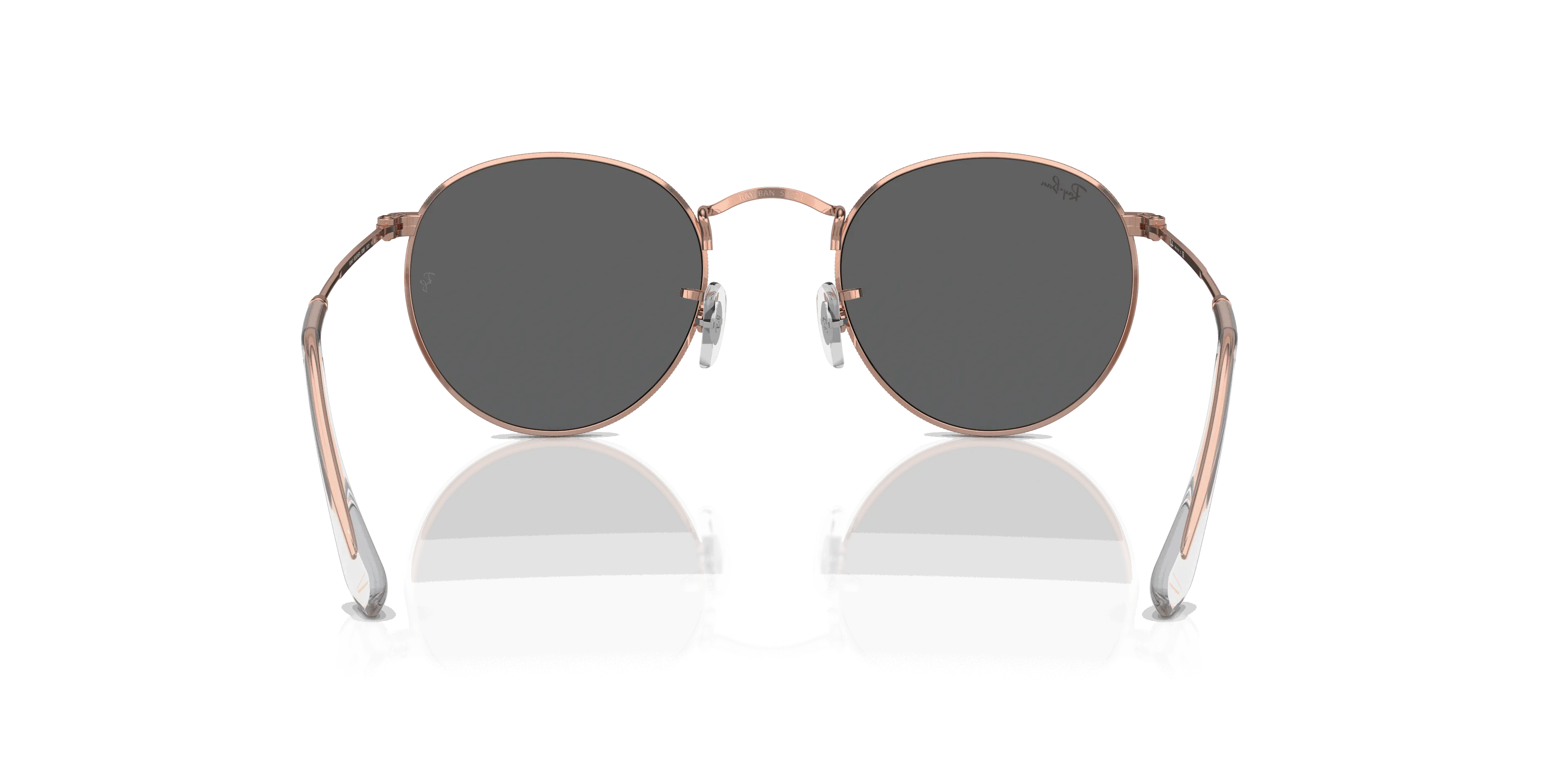 RayBan ROUND METAL ROSE GOLD