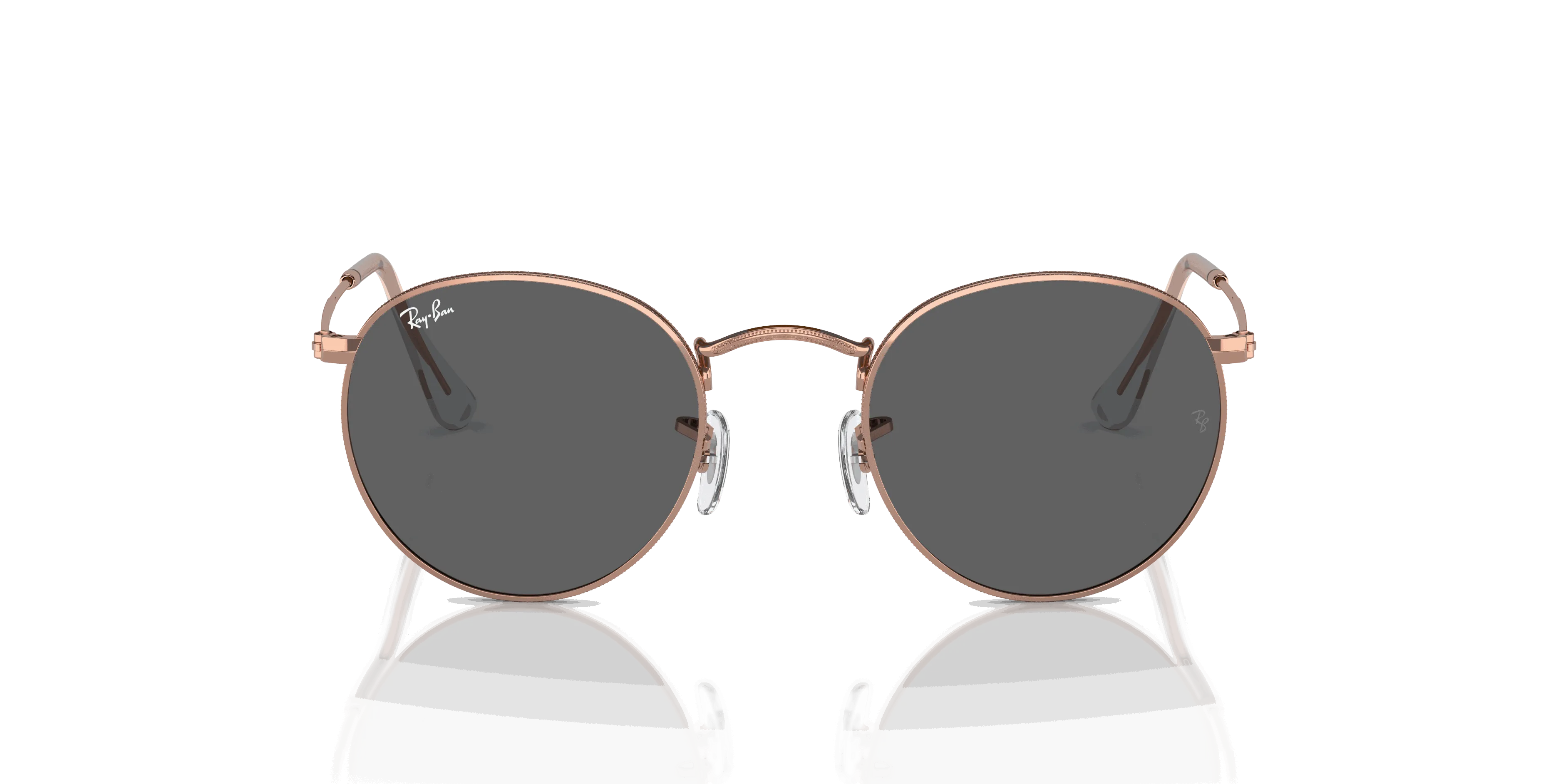 RayBan ROUND METAL ROSE GOLD