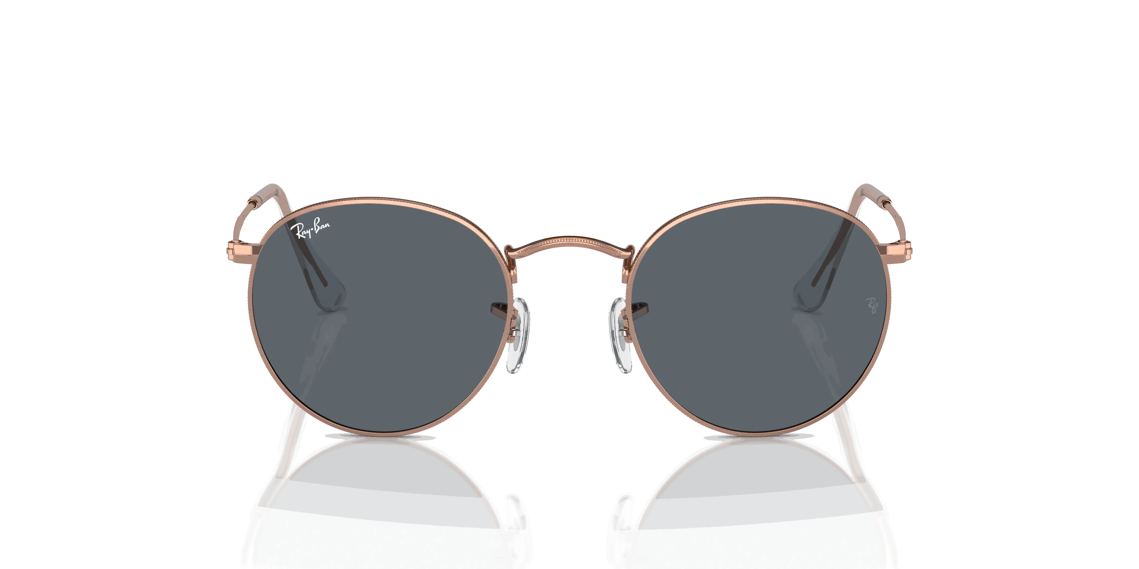 RayBan ROUND METAL ROSE GOLD