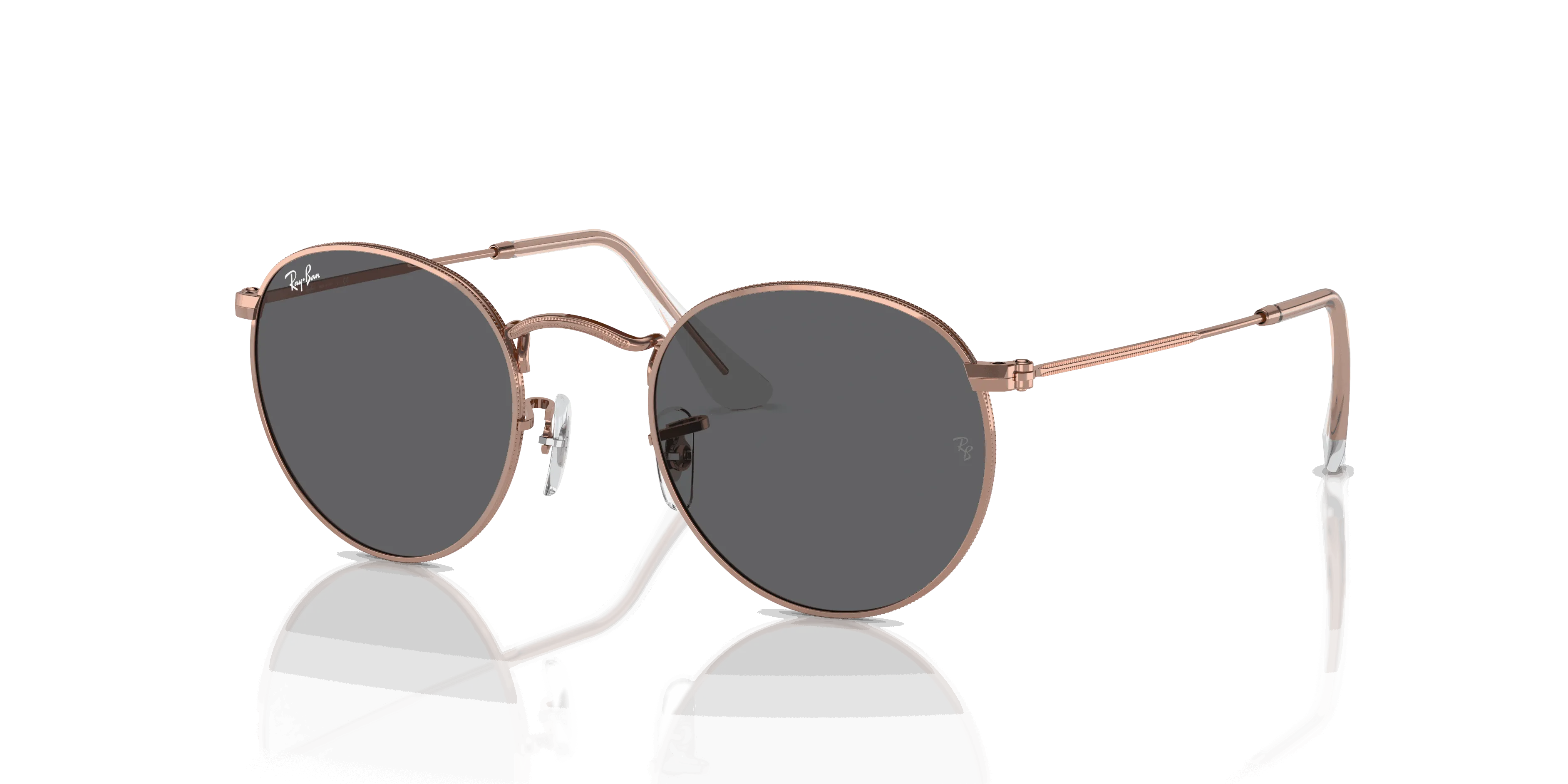 RayBan ROUND METAL ROSE GOLD