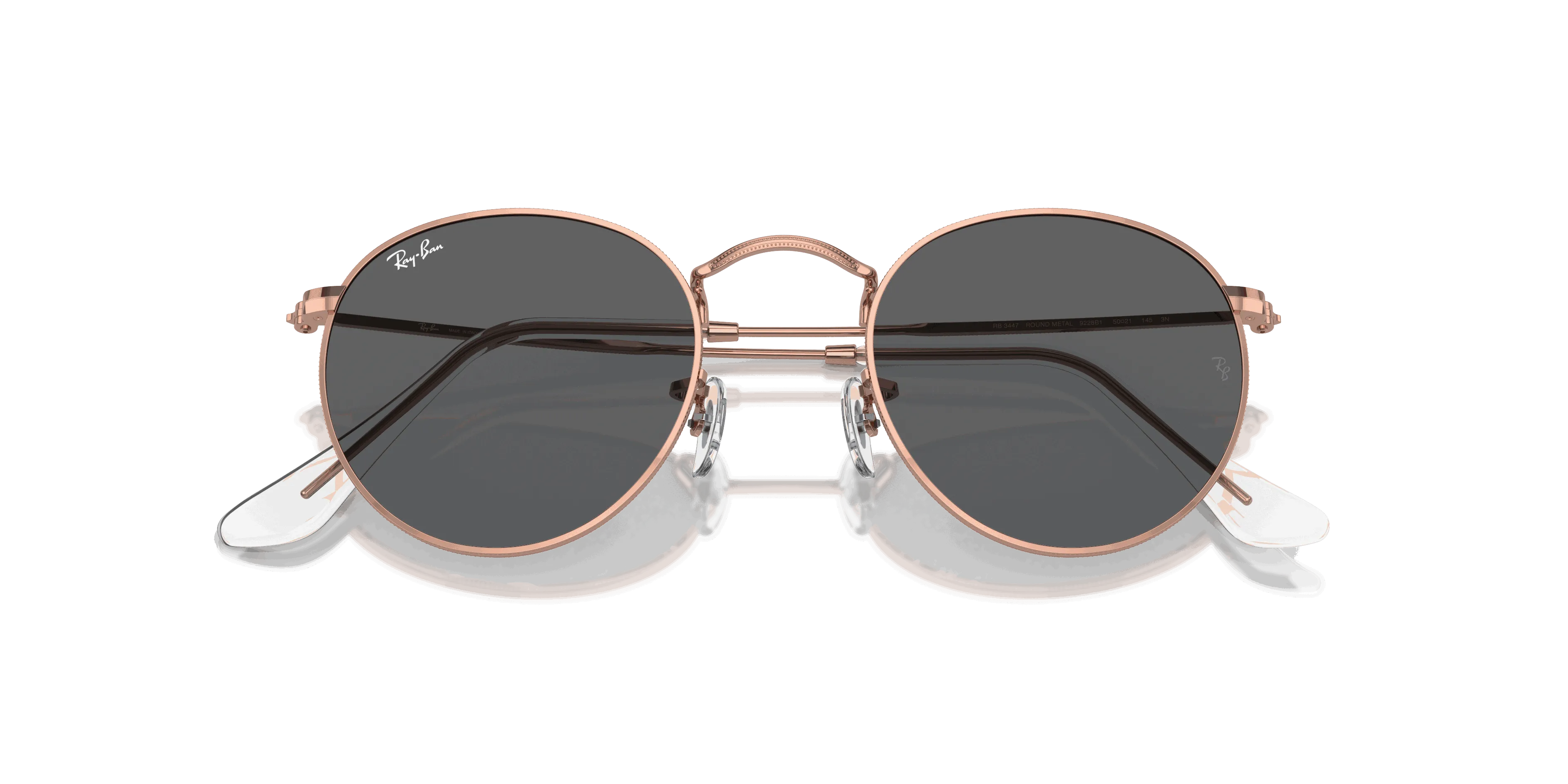 RayBan ROUND METAL ROSE GOLD