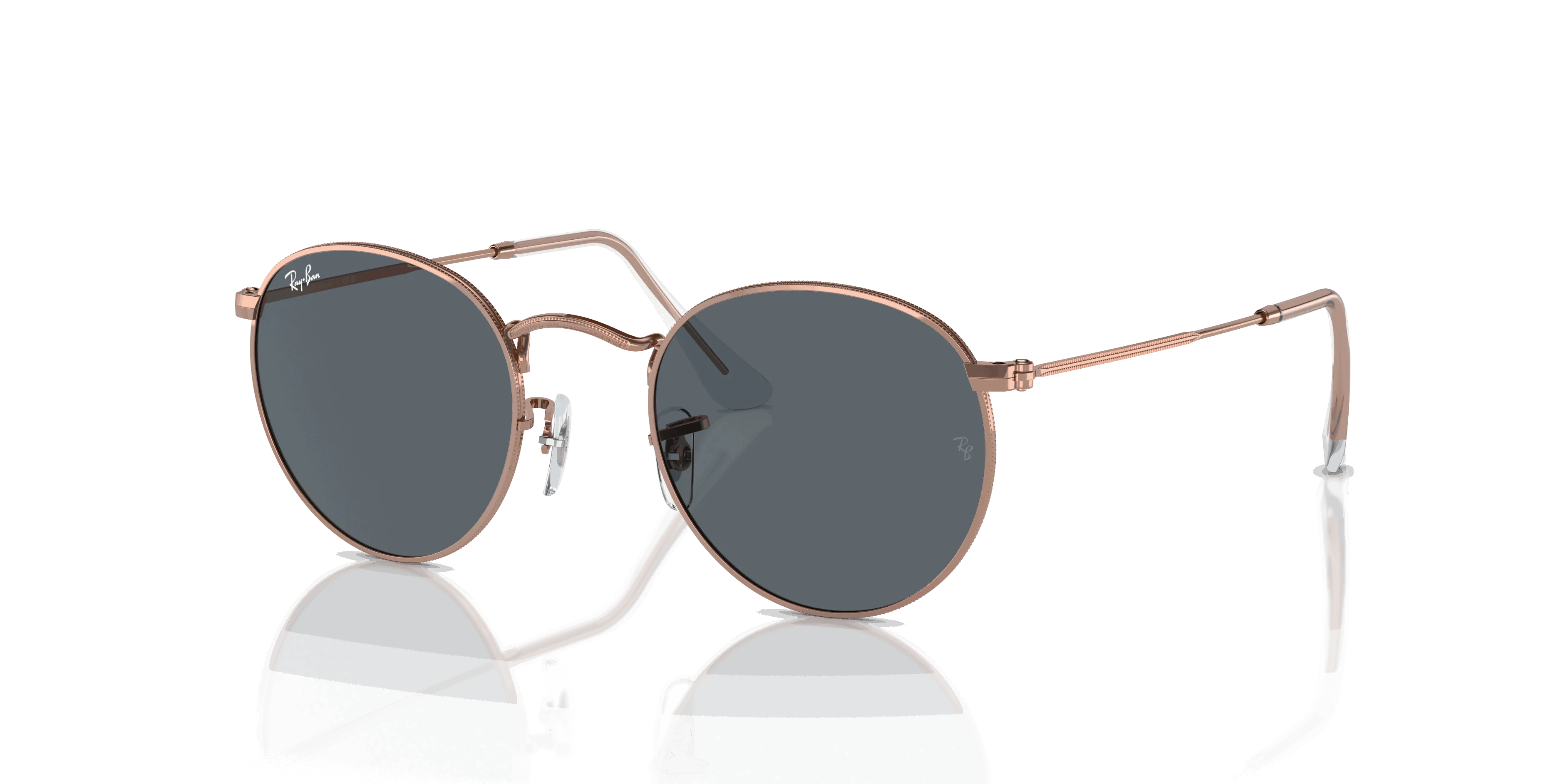 RayBan ROUND METAL ROSE GOLD
