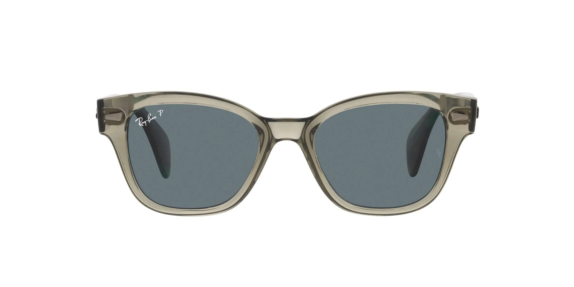 RB0880S 66353R (49) TRANS GREEN/DARK BLUE POLARISED LENS