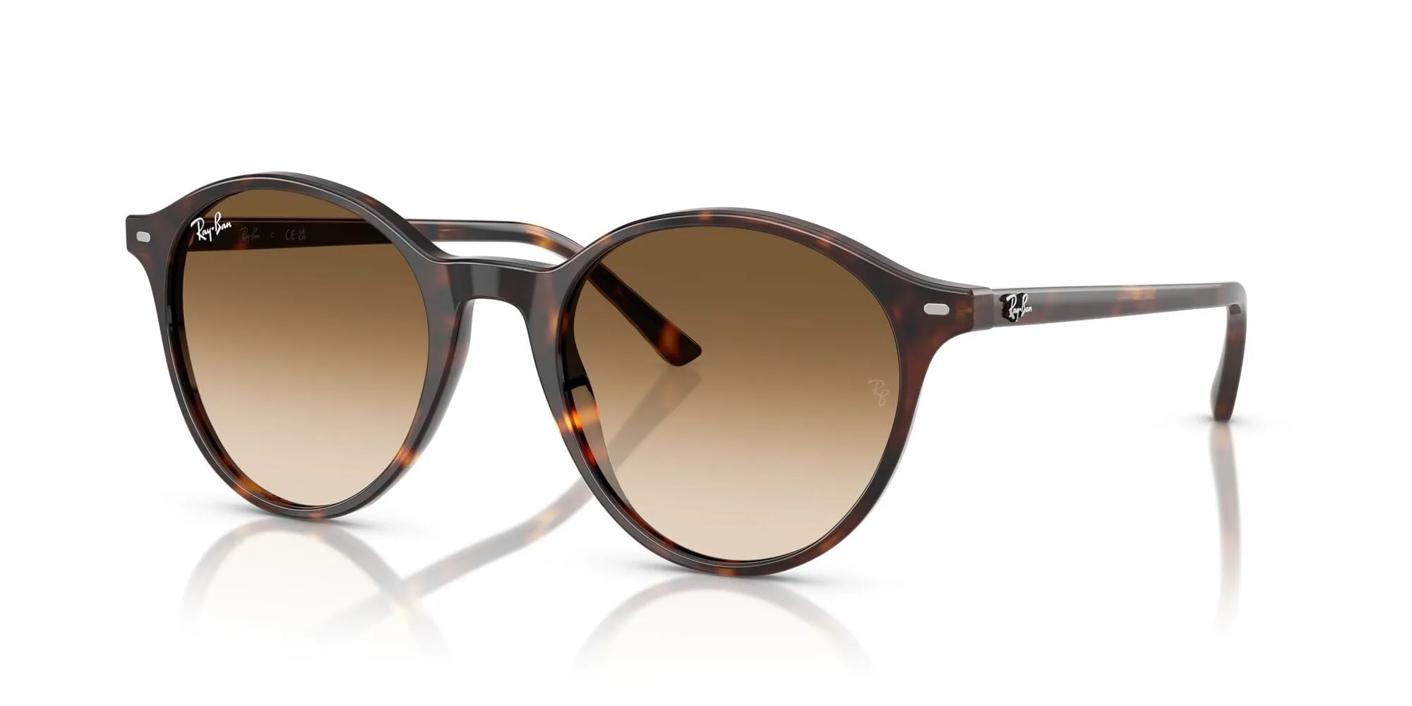 RB2230 902/51 (53) havana/clear gradient brown lens