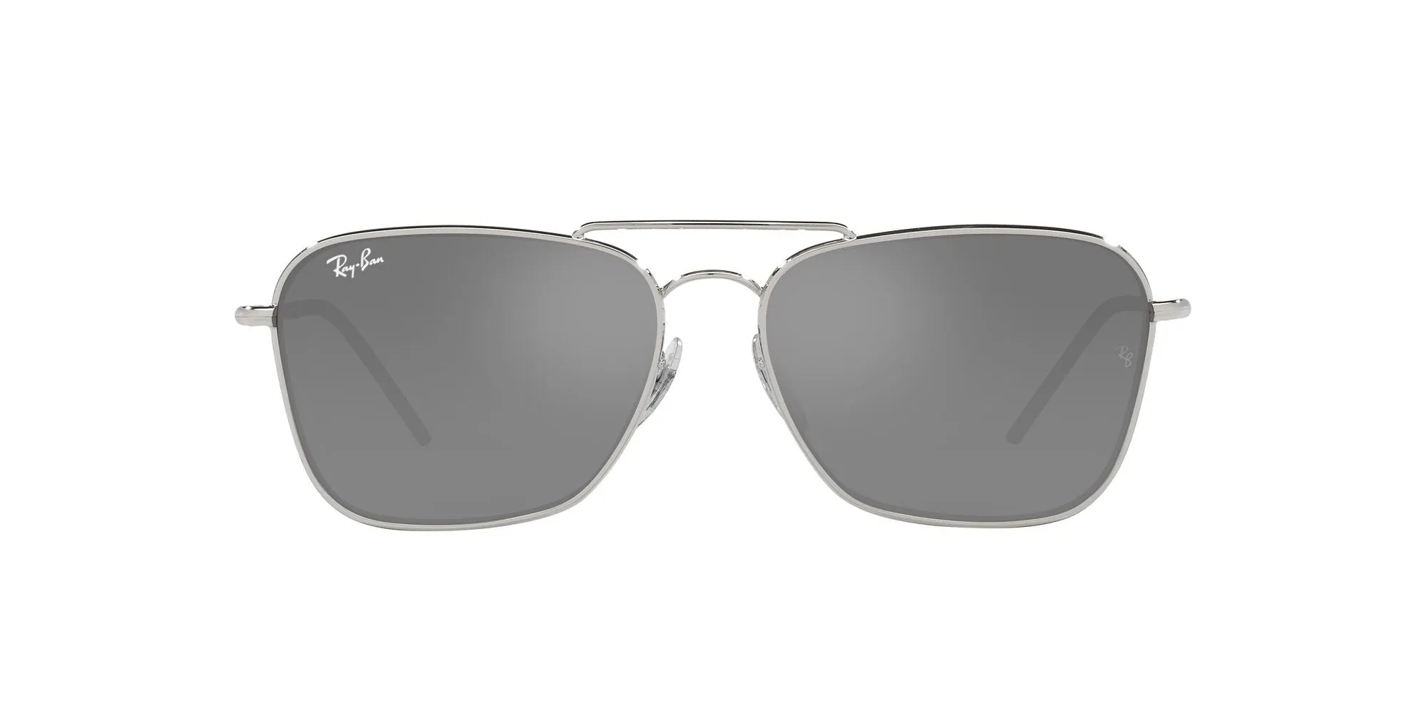 RBR0102S 003/GS (58)CARAVAN REVERSE SILVER /GREY MIRROR SILVER LENS