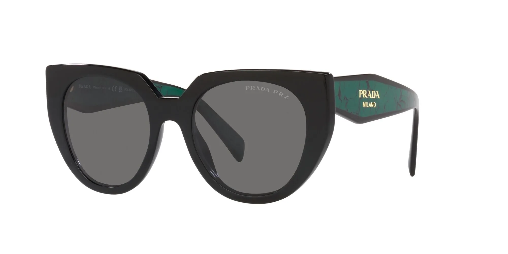 SPR14WS 1AB5Z1 BLACK/ GREY POLARISED LENS
