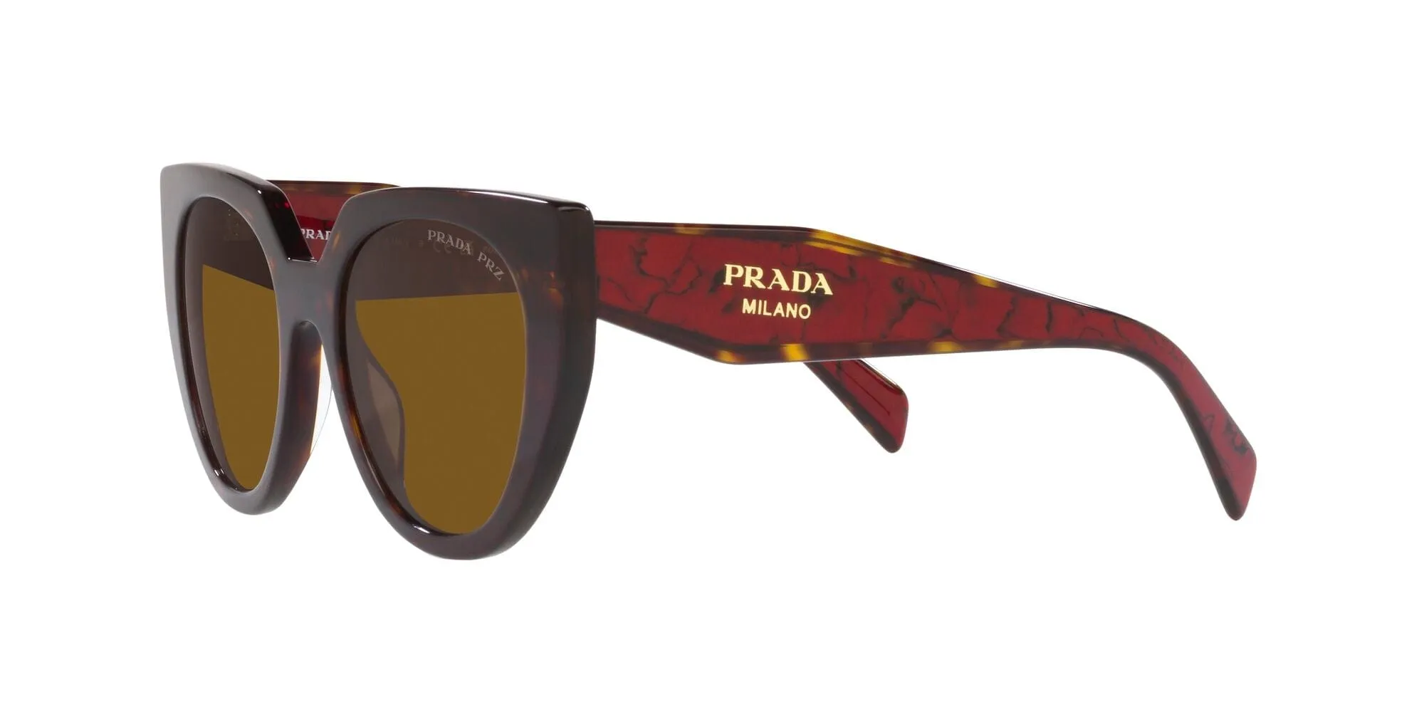 SPR14WS 2AU5Y1 TORTOISE/BROWN POLARISED lens