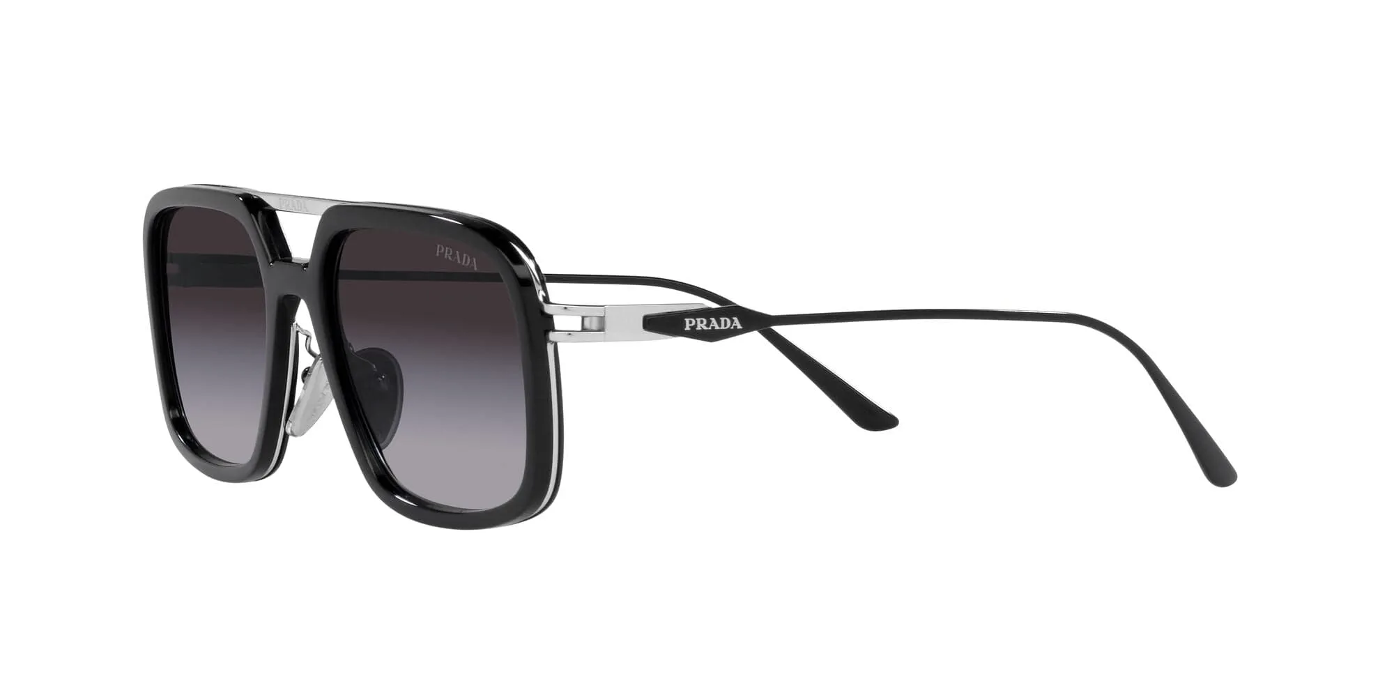 SPR57ZS 1AB09S BLACK PALE GOLD/GREY GRADIENT LENS